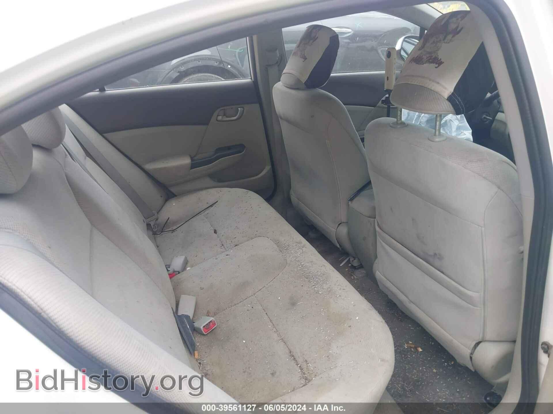 2012 HONDA CIVIC - VIN: 19XFB2F59CE331593 - Фото 8