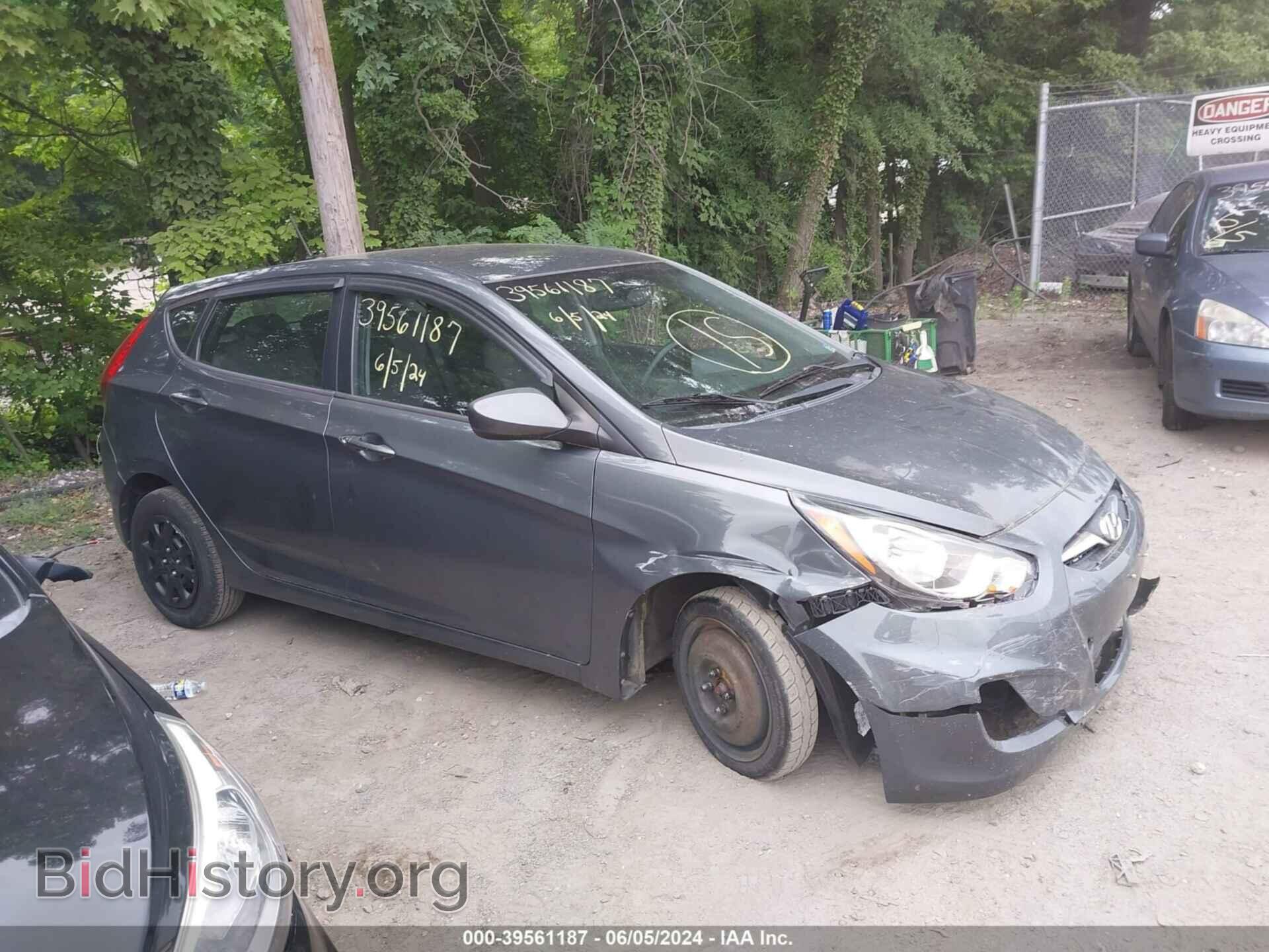 Фотография KMHCT5AE1CU045775 - HYUNDAI ACCENT 2012