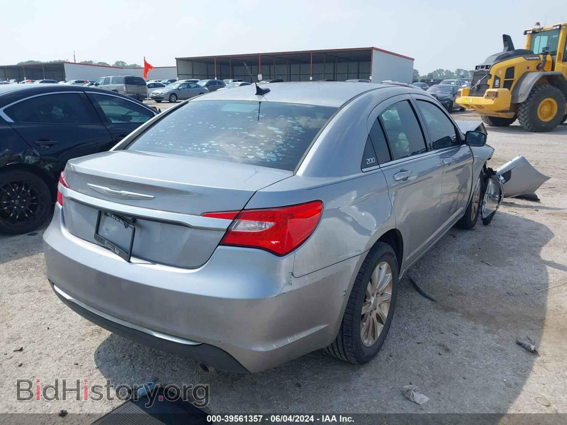 2013 CHRYSLER 200 - VIN: 1C3CCBBB6DN745783 - Фото 4