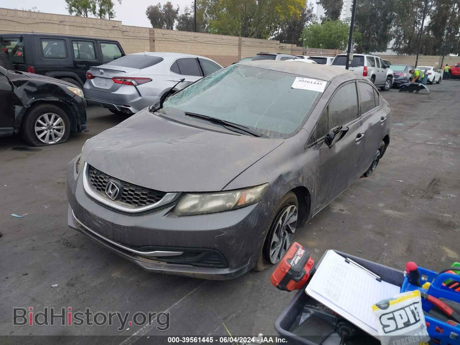 2014 HONDA CIVIC - VIN: 19XFB2F50EE226959 - Фото 2