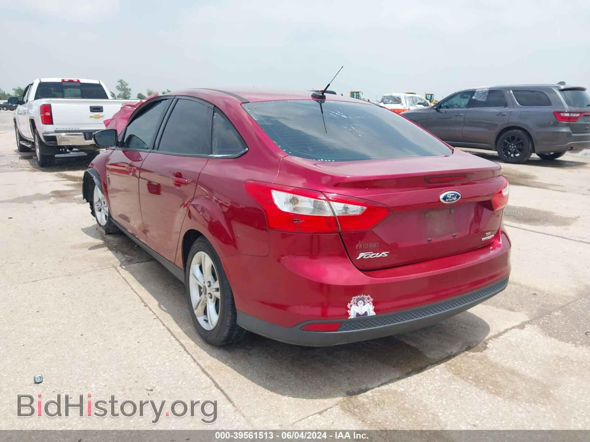 2014 FORD FOCUS - VIN: 1FADP3F20EL155599 - Фото 3