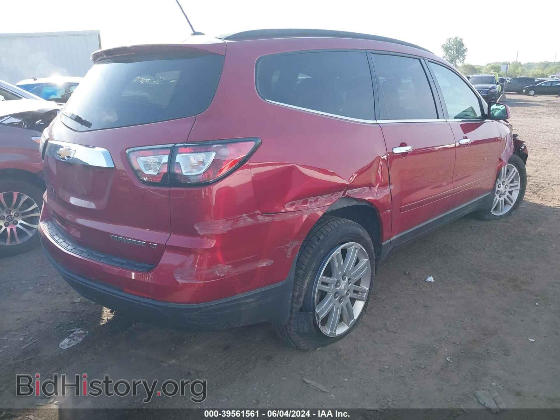 2013 CHEVROLET TRAVERSE - VIN: 1GNKRGKD6DJ266721 - Фото 4