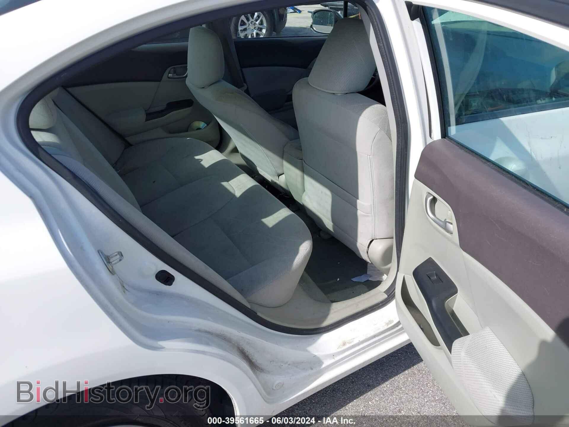 2012 HONDA CIVIC - VIN: 19XFB2F53CE089321 - Фото 8