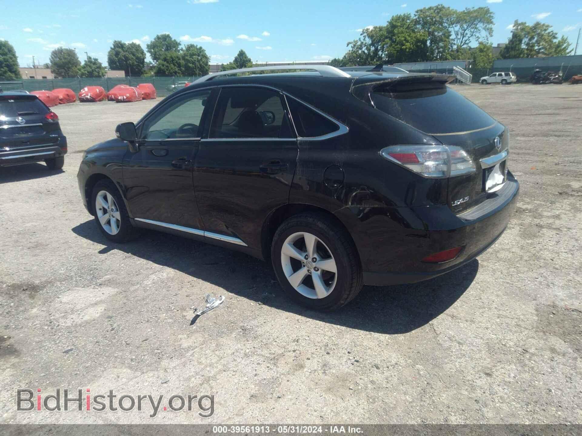 2010 LEXUS RX 350 - VIN: 2T2BK1BA2AC070245 - Фото 3