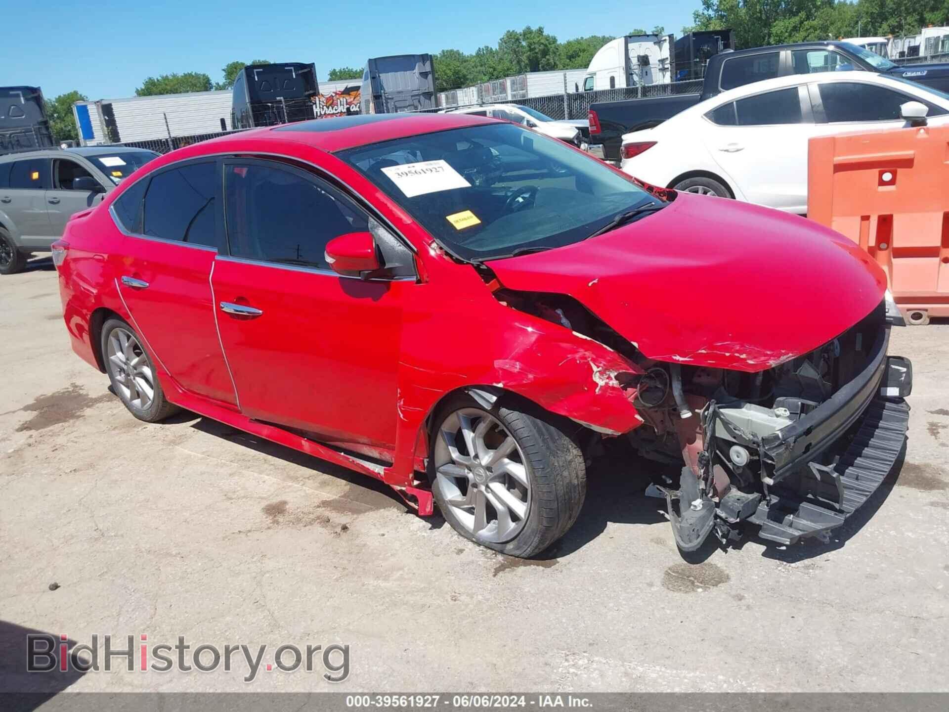Photo 3N1AB7AP1FY383063 - NISSAN SENTRA 2015