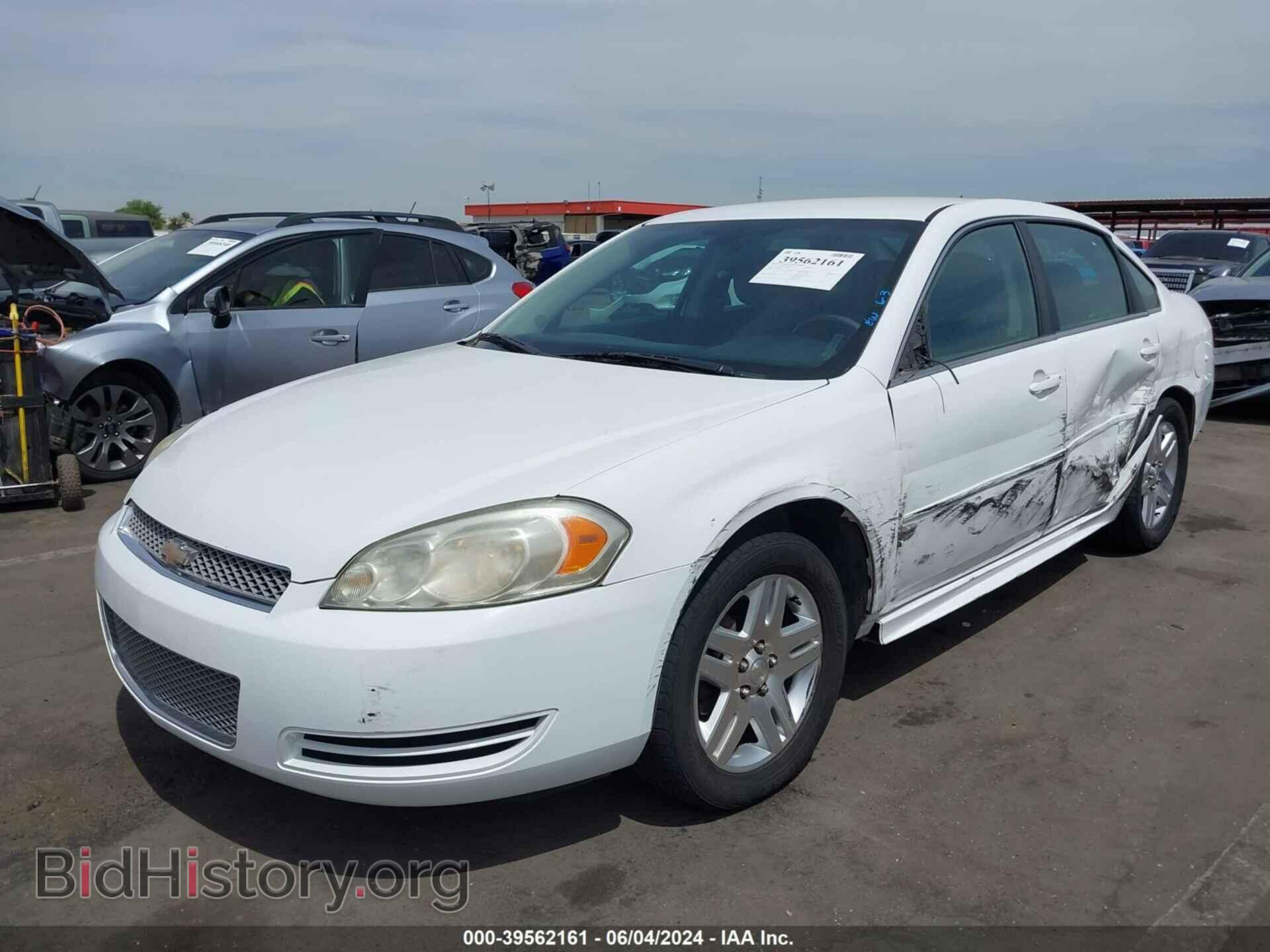 2013 CHEVROLET IMPALA - VIN: 2G1WG5E30D1221798 - Фото 2