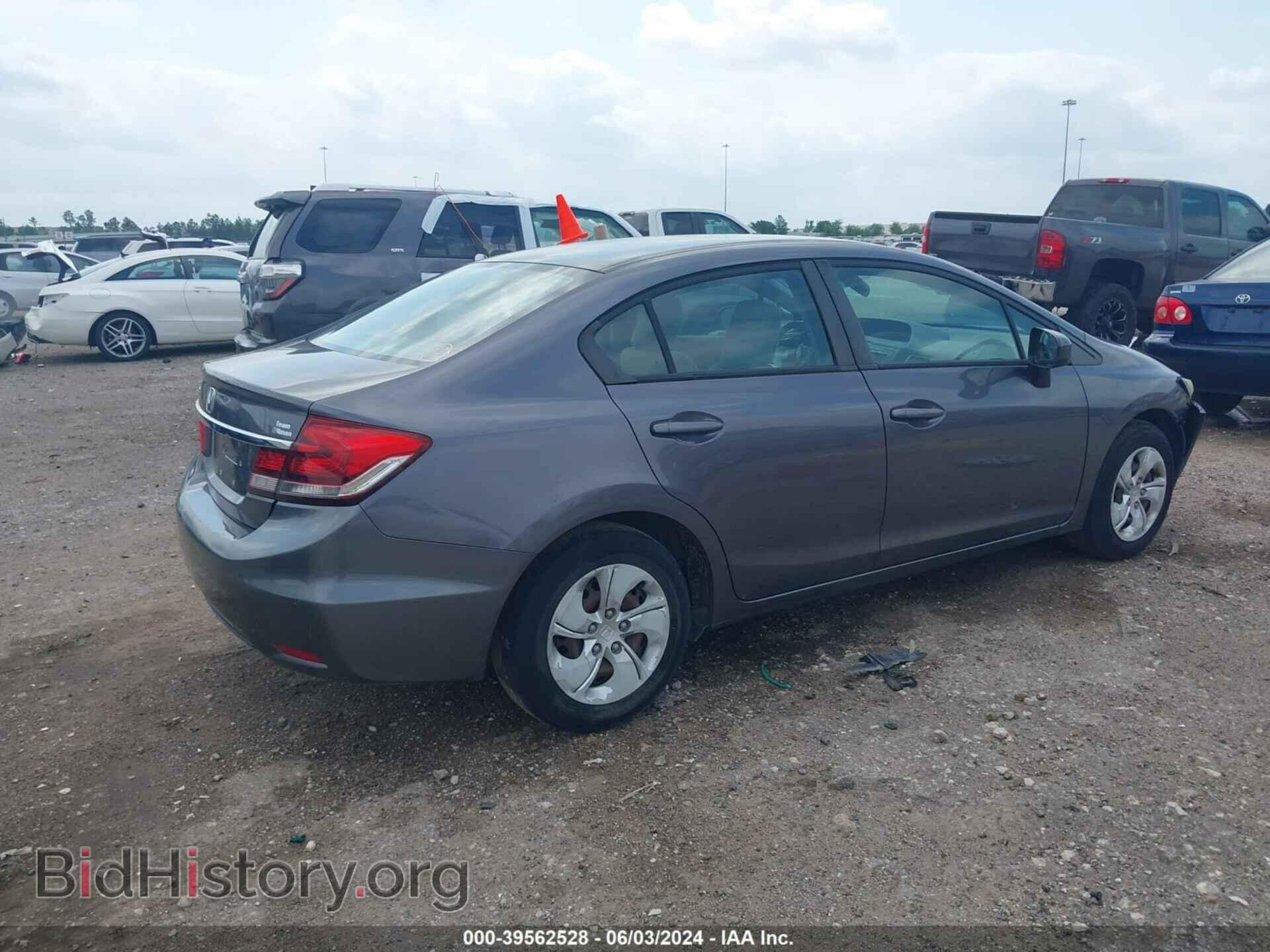 2014 HONDA CIVIC - VIN: 2HGFB2F55EH512876 - Photo 4