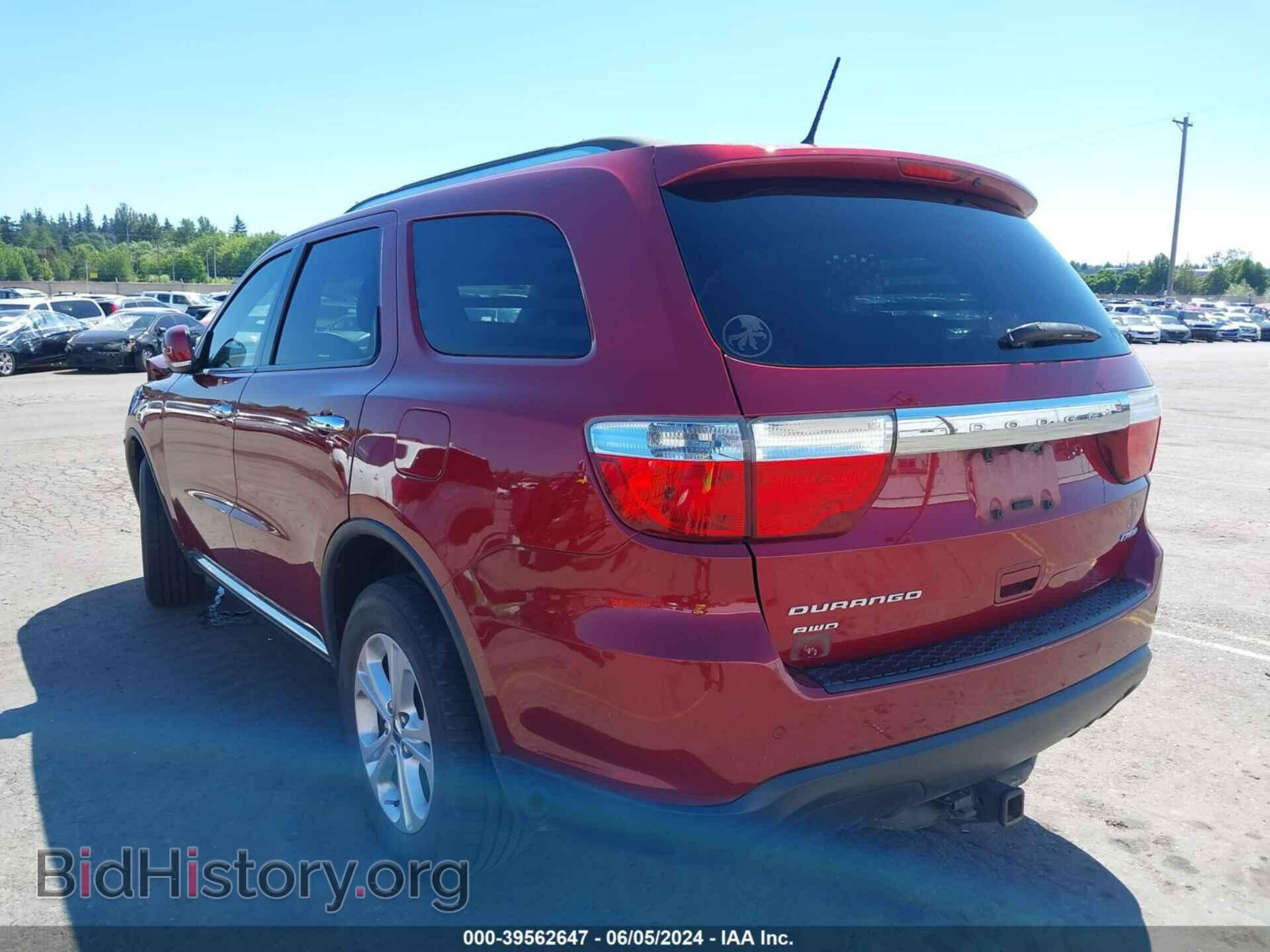 2013 DODGE DURANGO - VIN: 1C4RDJDG3DC690095 - Фото 3