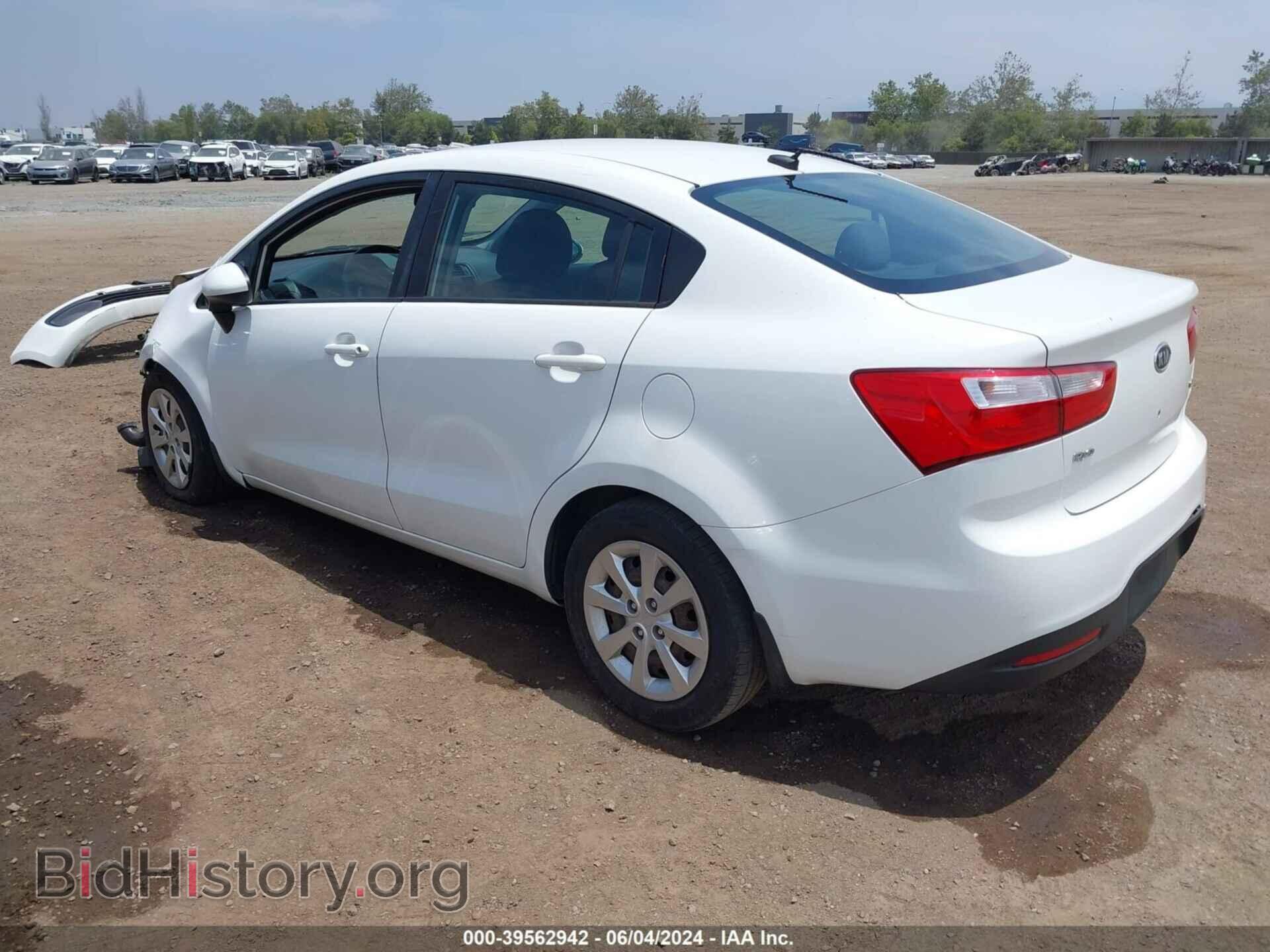 2013 KIA RIO - VIN: KNADM4A33D6112006 - Фото 3