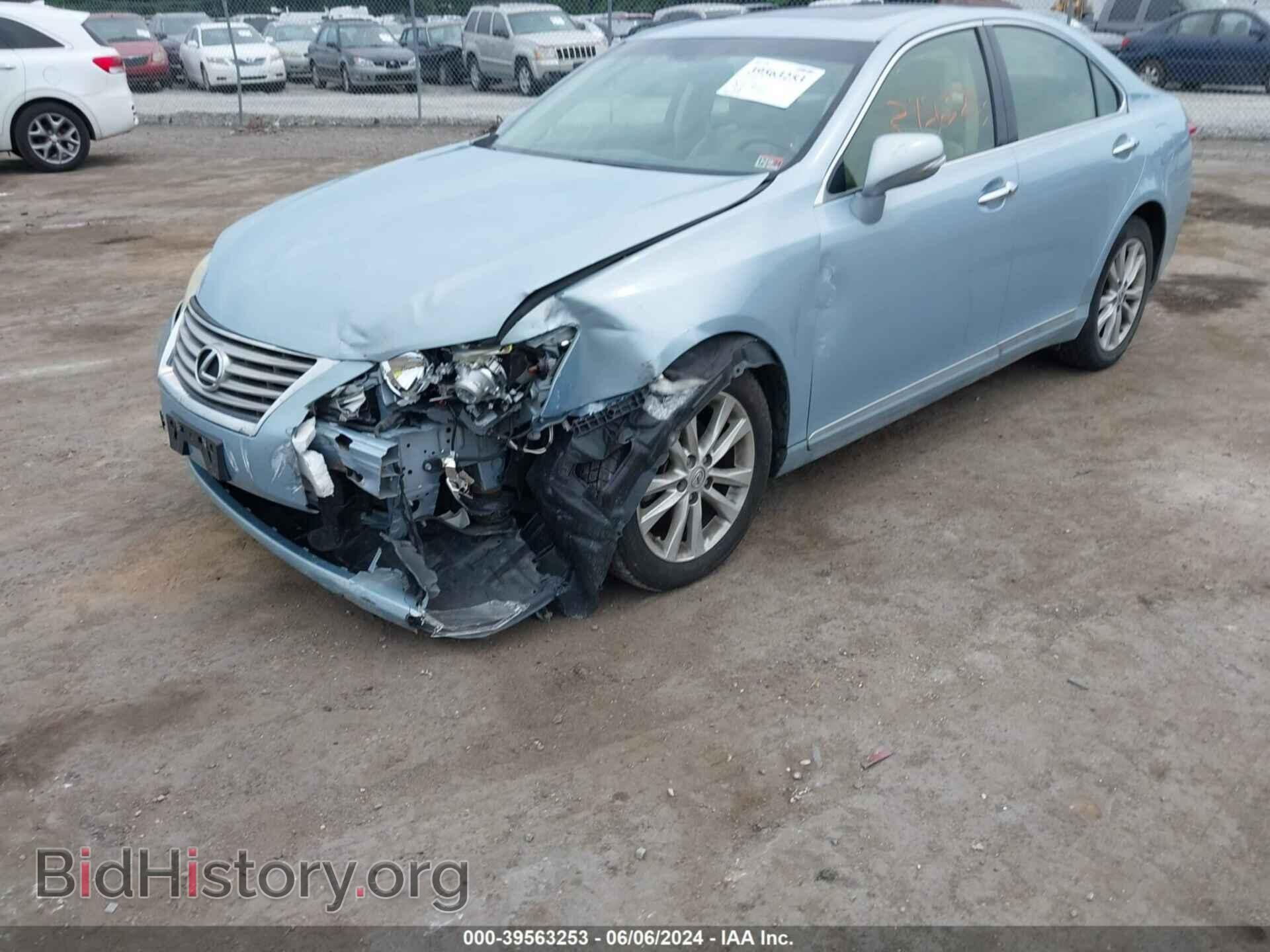 2012 LEXUS ES 350 - VIN: JTHBK1EG3C2502989 - Фото 2