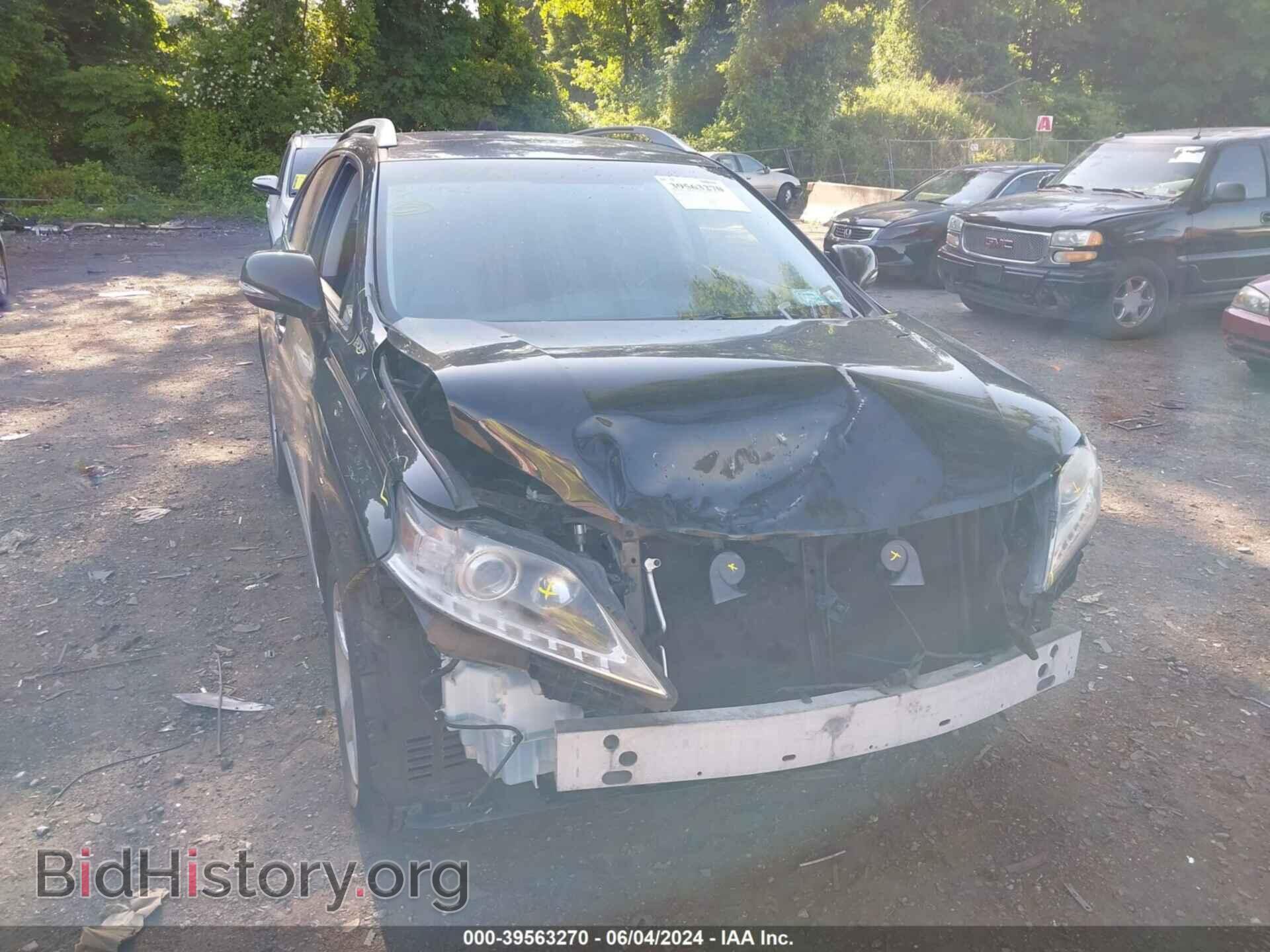 2013 LEXUS RX 350 - VIN: 2T2BK1BA5DC221891 - Фото 6