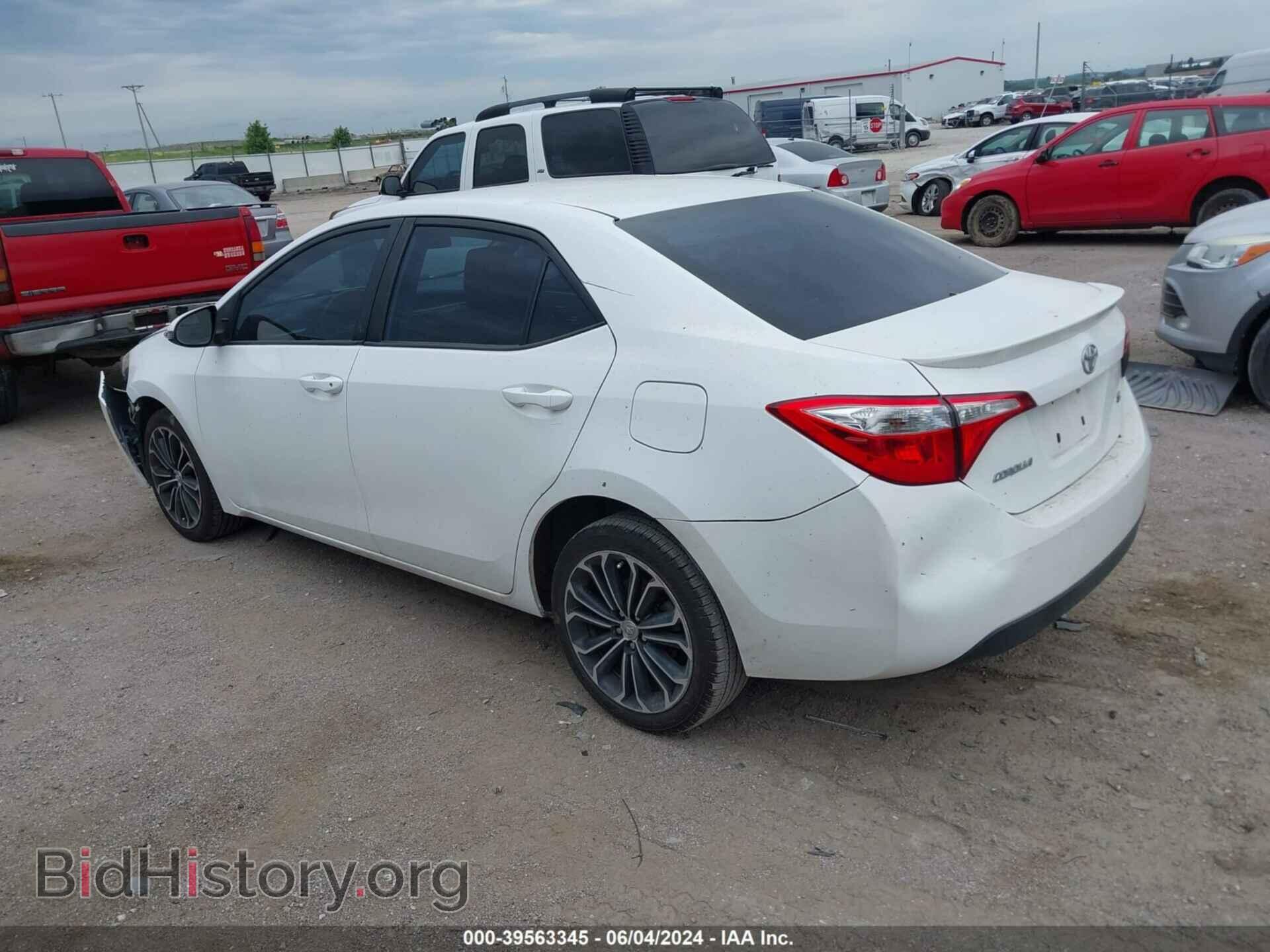 2014 TOYOTA COROLLA - VIN: 2T1BURHE1EC044345 - Фото 3