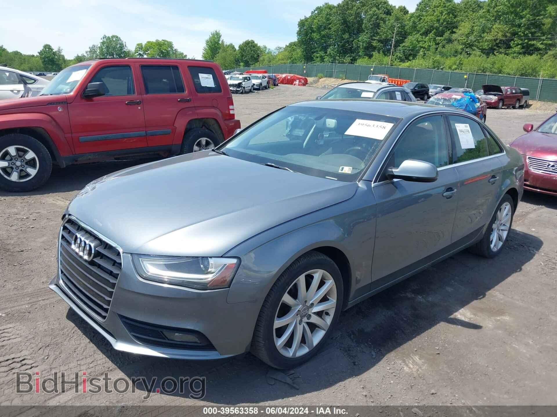 2013 AUDI A4 - VIN: WAUFFAFL2DN020336 - Фото 2