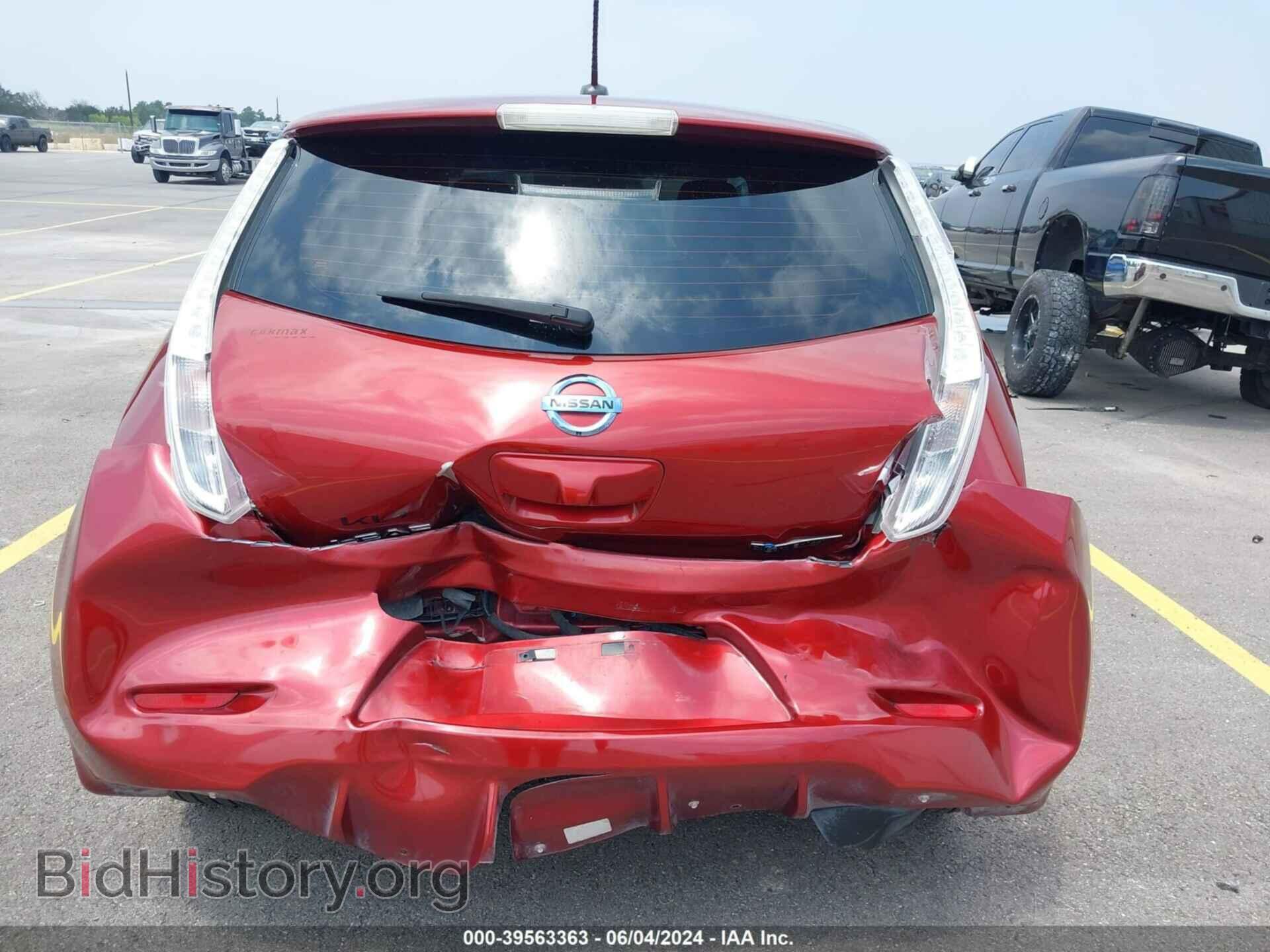 2015 NISSAN LEAF - VIN: 1N4AZ0CP0FC313534 - Фото 6