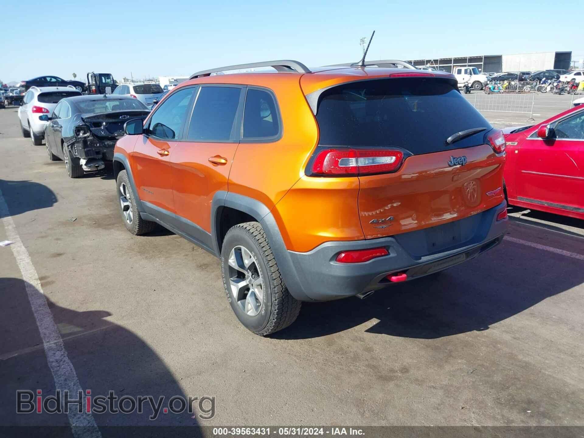 2014 JEEP CHEROKEE - VIN: 1C4PJMBS0EW276989 - Фото 3
