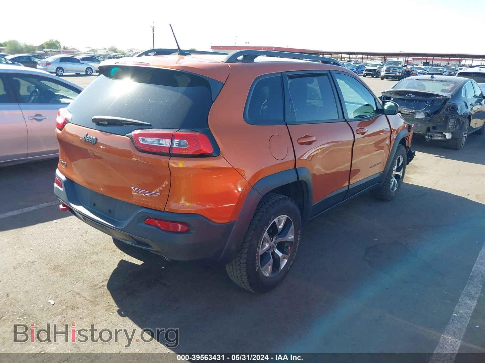 2014 JEEP CHEROKEE - VIN: 1C4PJMBS0EW276989 - Фото 4