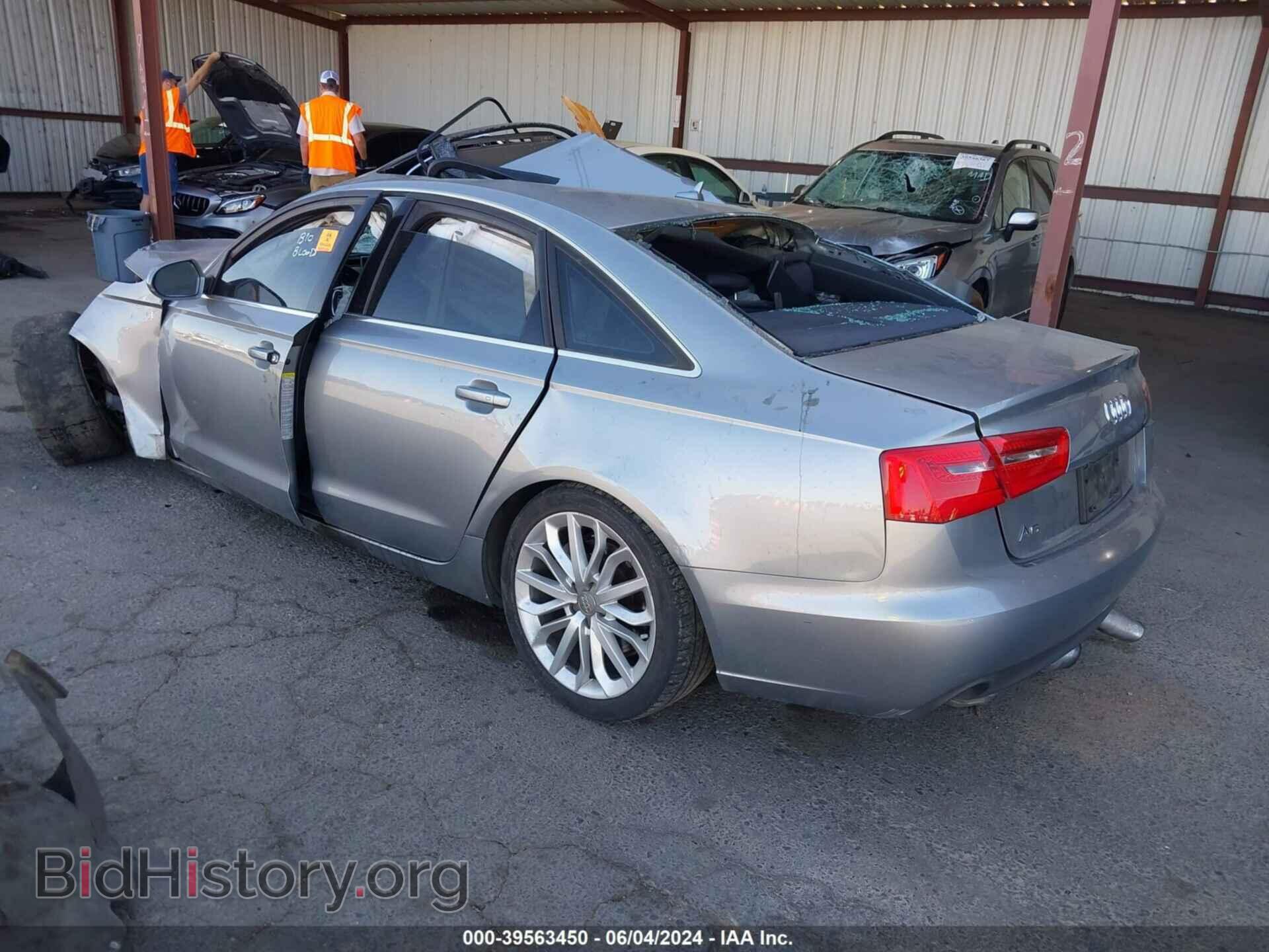 2014 AUDI A6 - VIN: WAUCFAFC0EN152936 - Фото 3