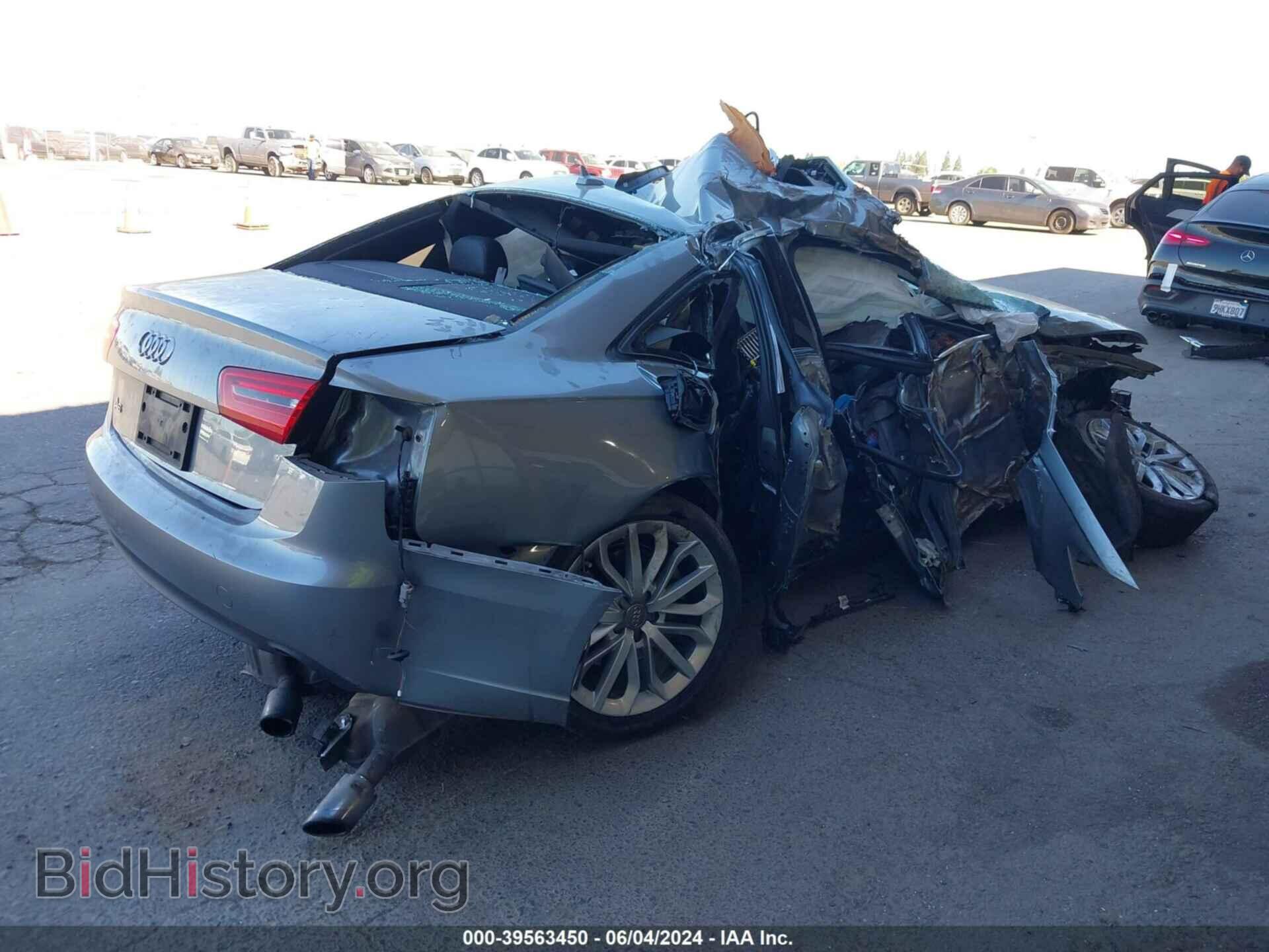 2014 AUDI A6 - VIN: WAUCFAFC0EN152936 - Фото 4