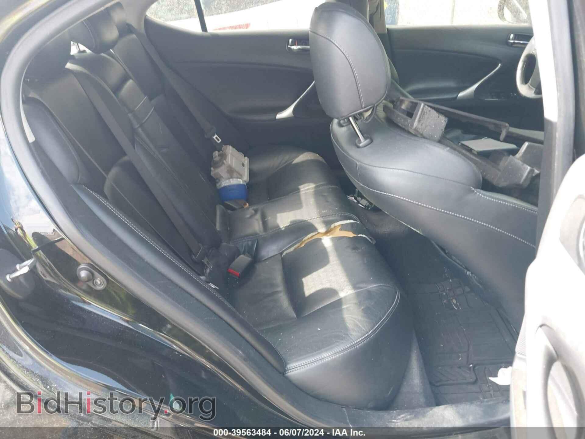 2009 LEXUS IS 250 - VIN: JTHCK262792032391 - Фото 8