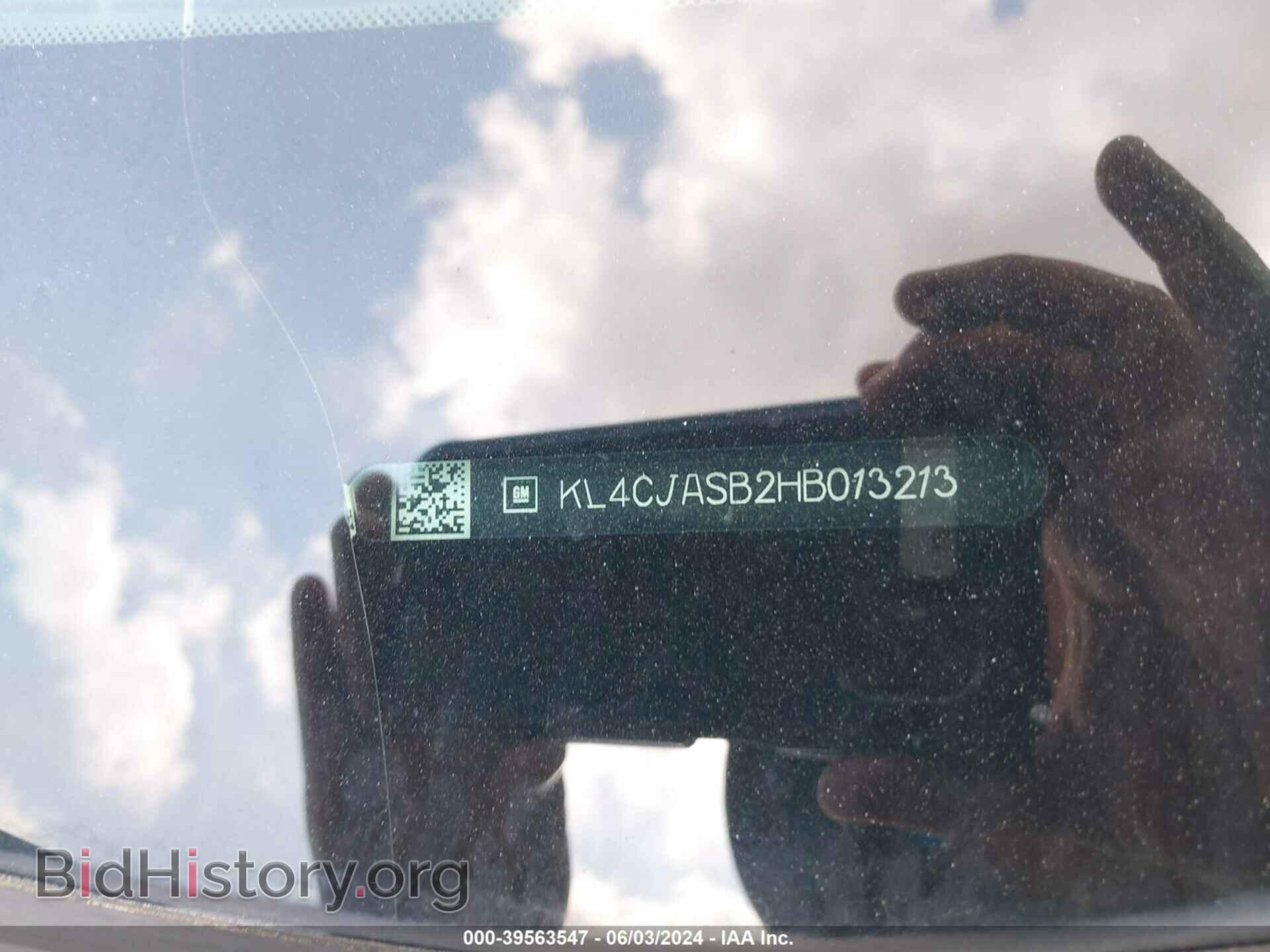 2017 BUICK ENCORE - VIN: KL4CJASB2HB013213 - Photo 9