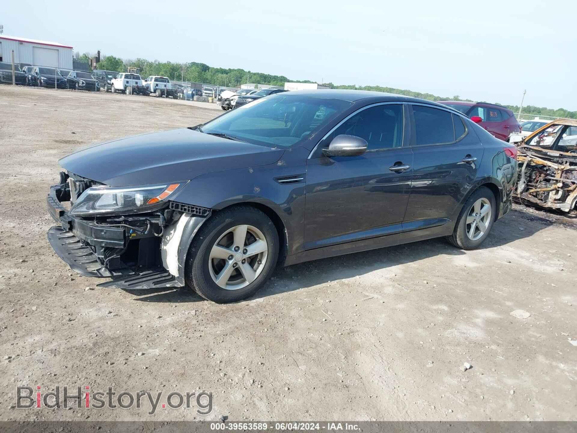 2015 KIA OPTIMA - VIN: KNAGM4A71F5644282 - Photo 2