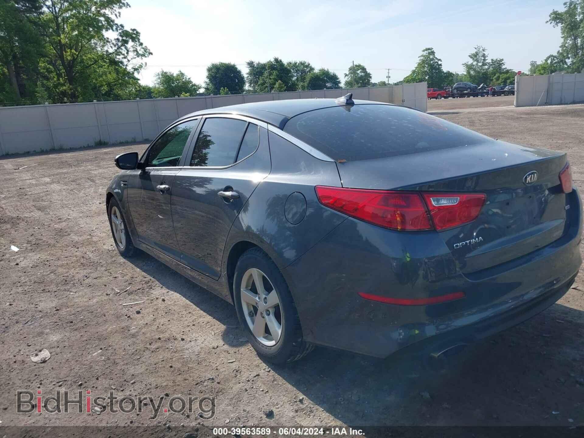2015 KIA OPTIMA - VIN: KNAGM4A71F5644282 - Photo 3