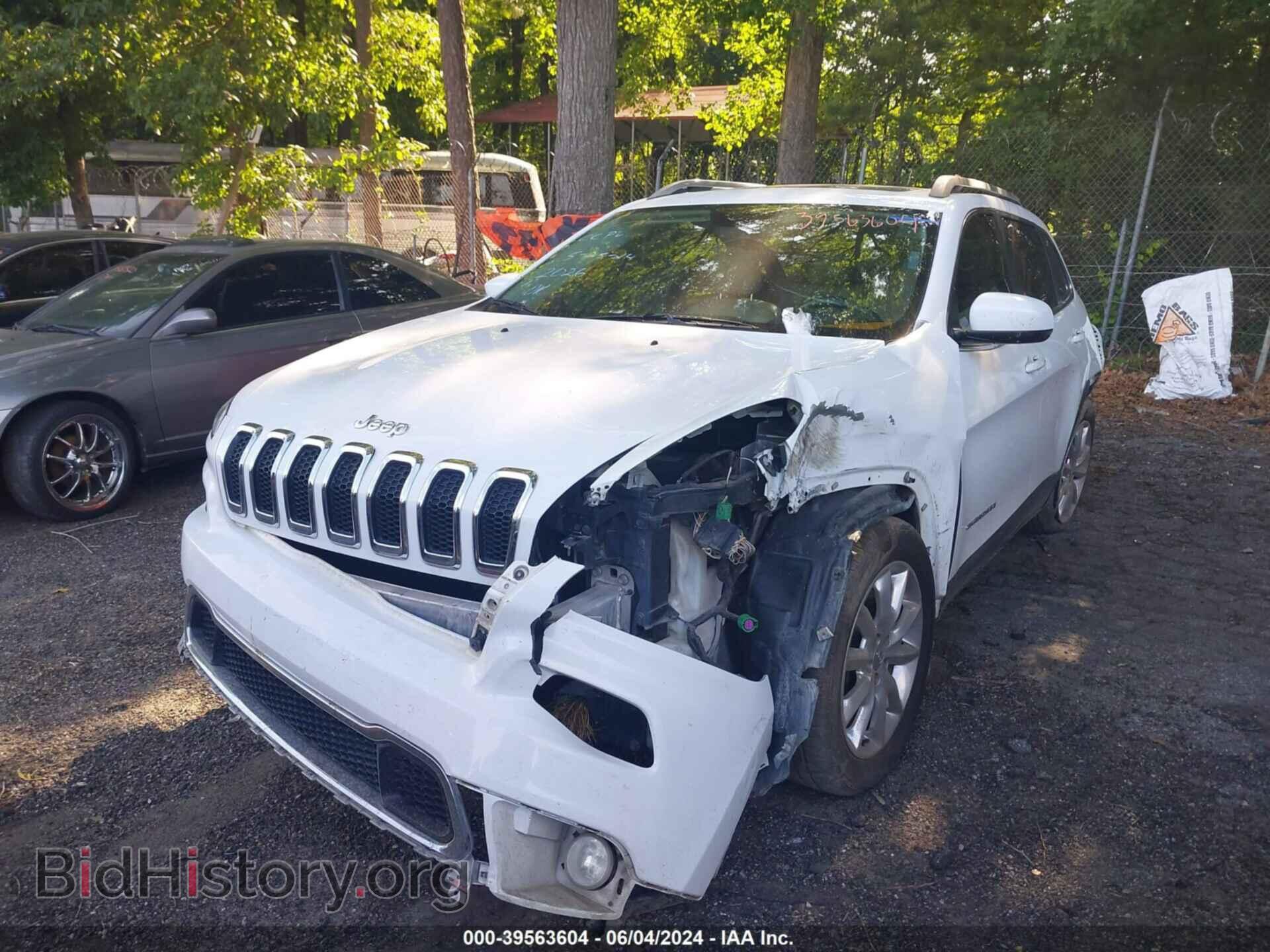 2015 JEEP CHEROKEE - VIN: 1C4PJLDS3FW762026 - Фото 2