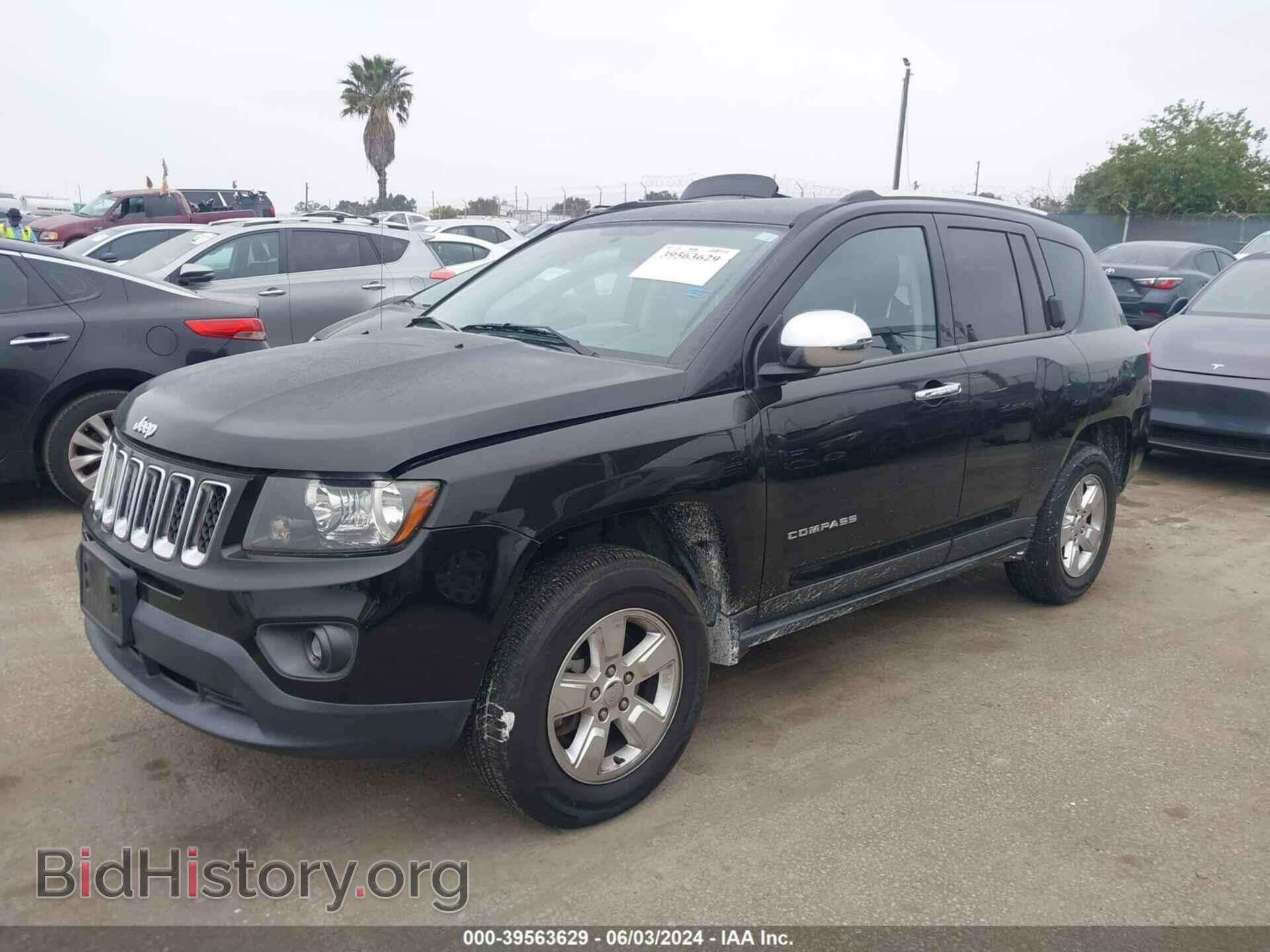 2014 JEEP COMPASS - VIN: 1C4NJCBA4ED573834 - Фото 2