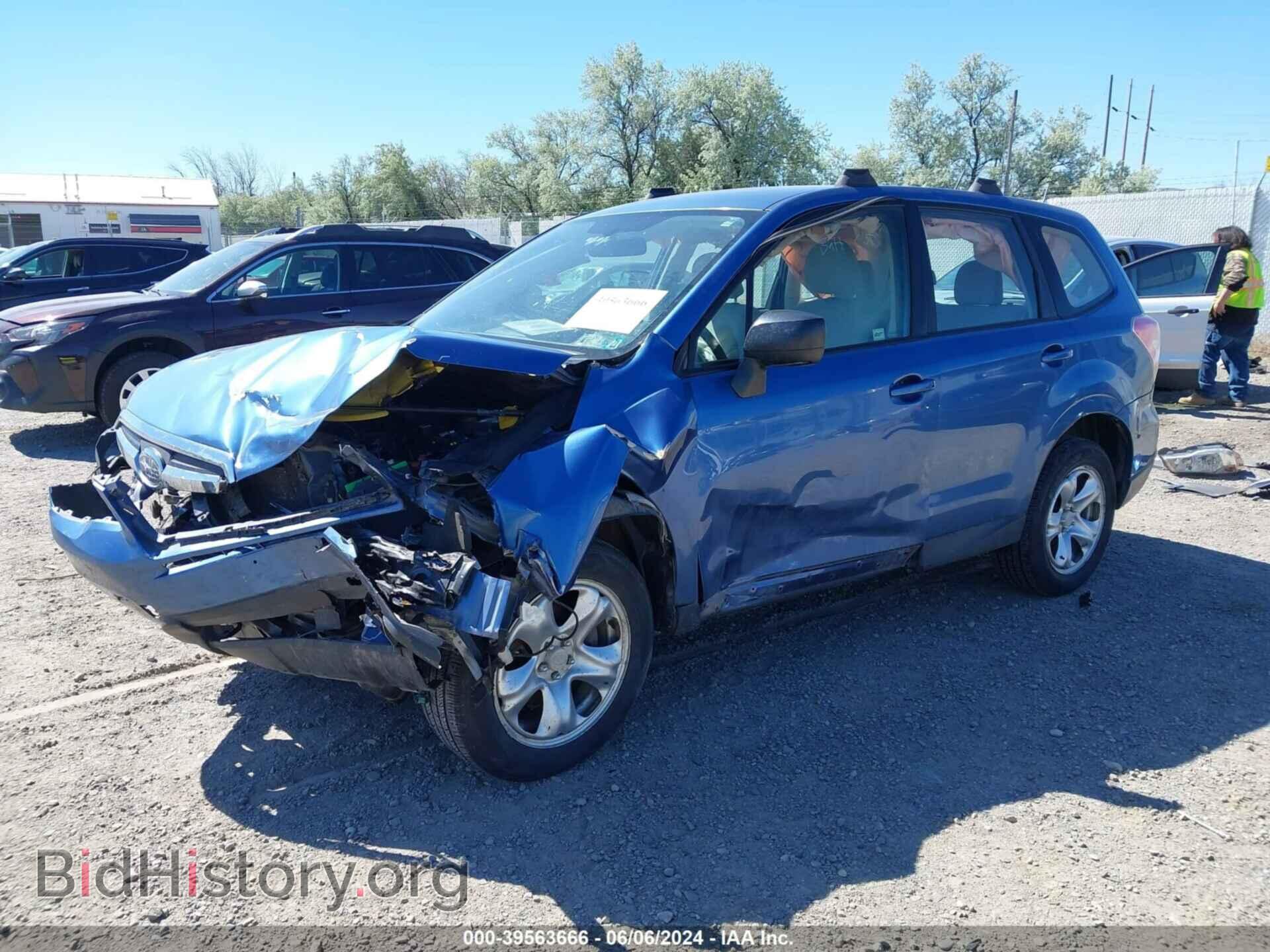2015 SUBARU FORESTER - VIN: JF2SJAAC8FH821802 - Фото 2