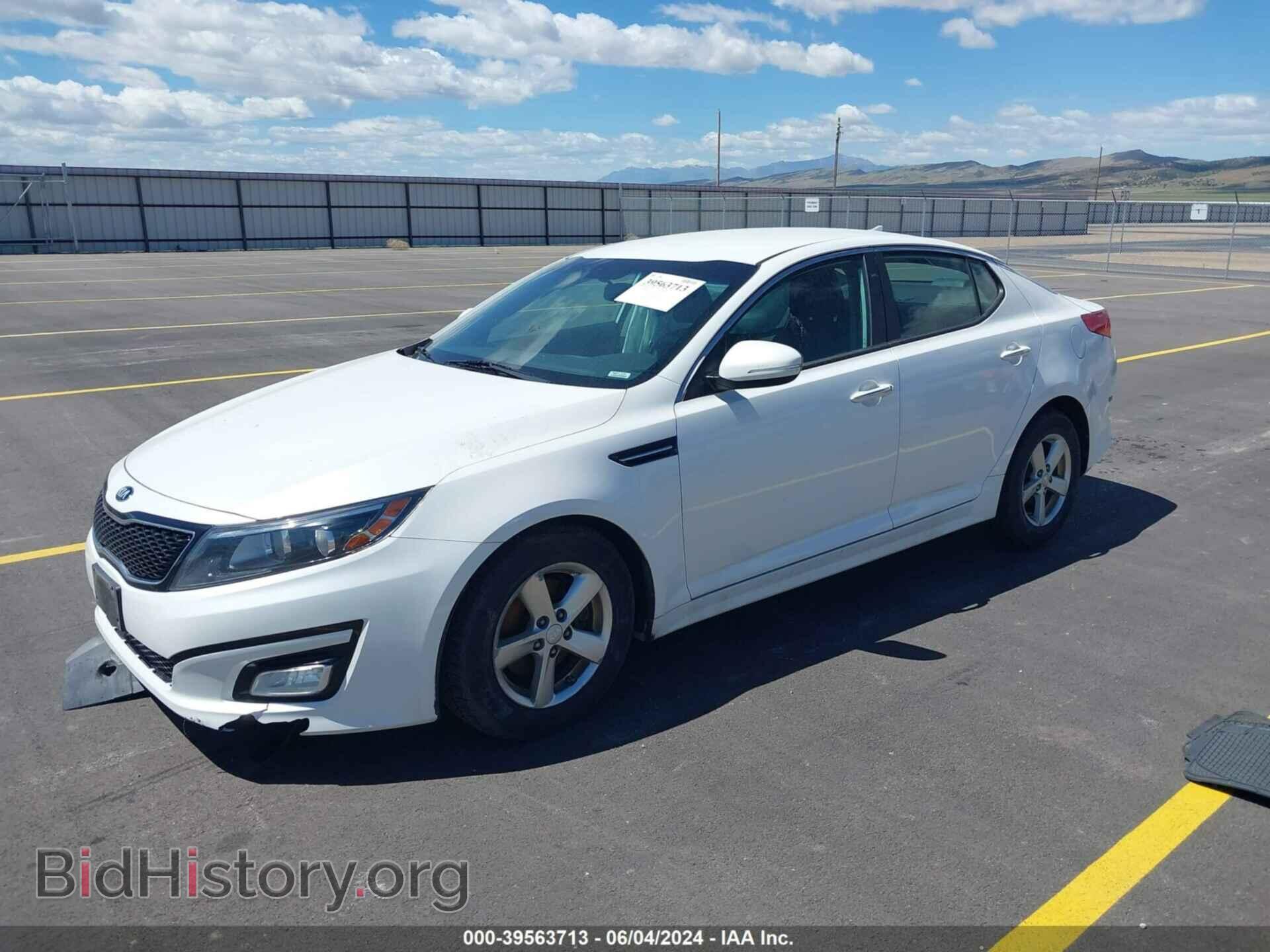 2015 KIA OPTIMA - VIN: KNAGM4A74F5590735 - Photo 2
