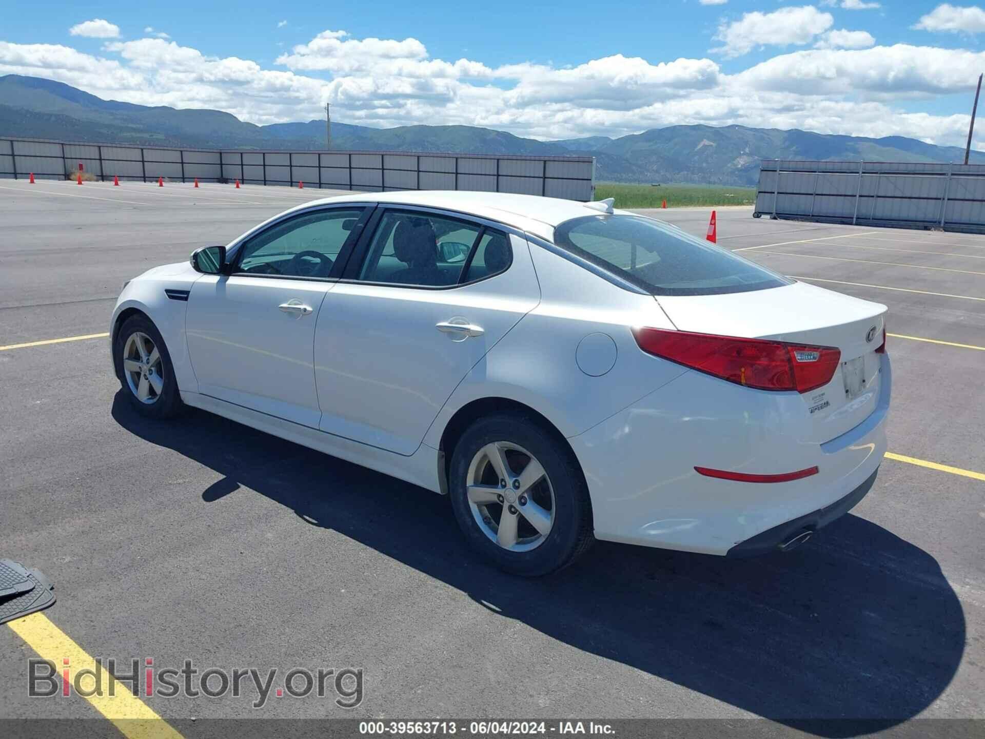 2015 KIA OPTIMA - VIN: KNAGM4A74F5590735 - Photo 3