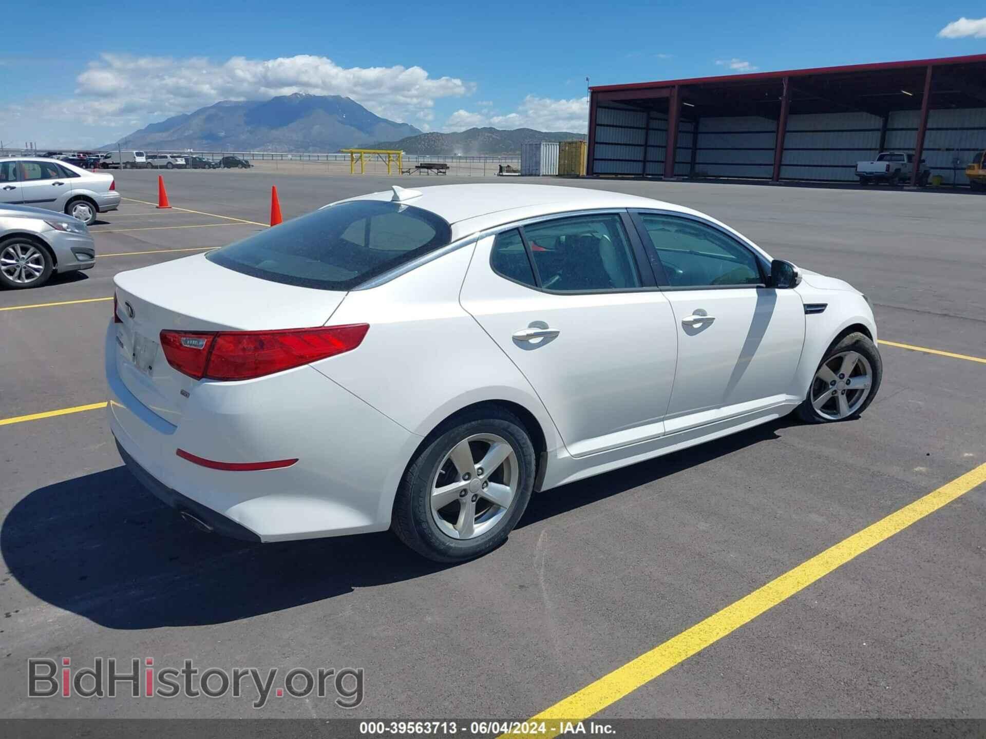 2015 KIA OPTIMA - VIN: KNAGM4A74F5590735 - Photo 4