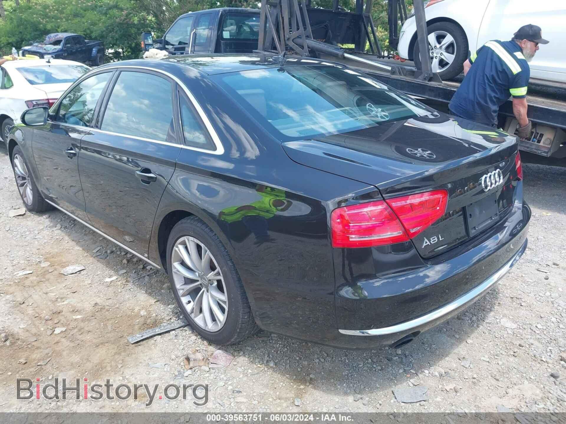 2013 AUDI A8 L - VIN: WAURGAFD4DN024648 - Фото 3