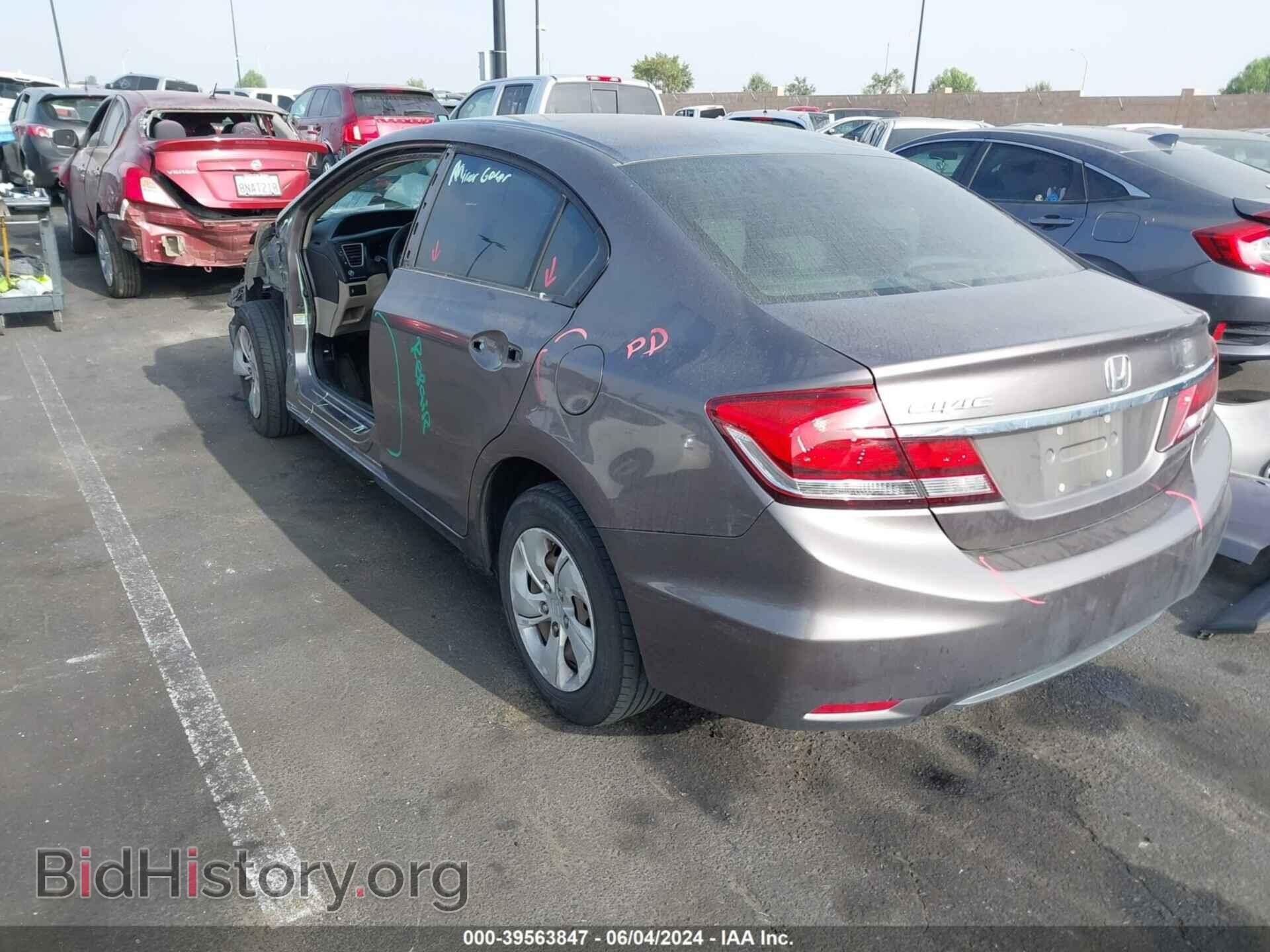 2013 HONDA CIVIC - VIN: 19XFB2F59DE291940 - Фото 3