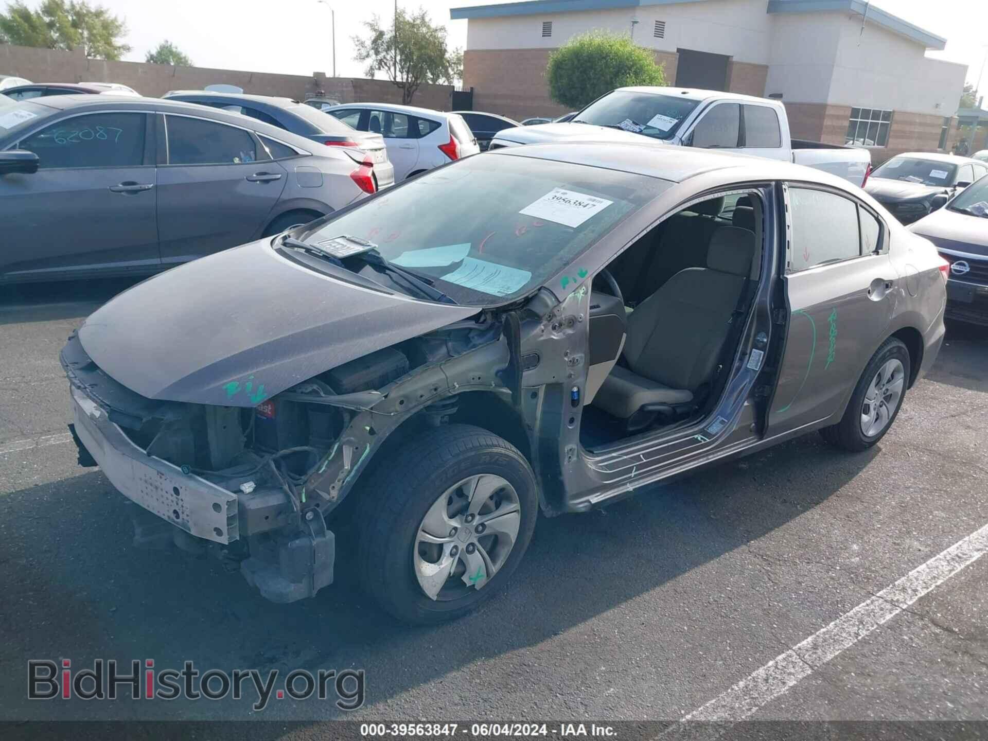 2013 HONDA CIVIC - VIN: 19XFB2F59DE291940 - Фото 6
