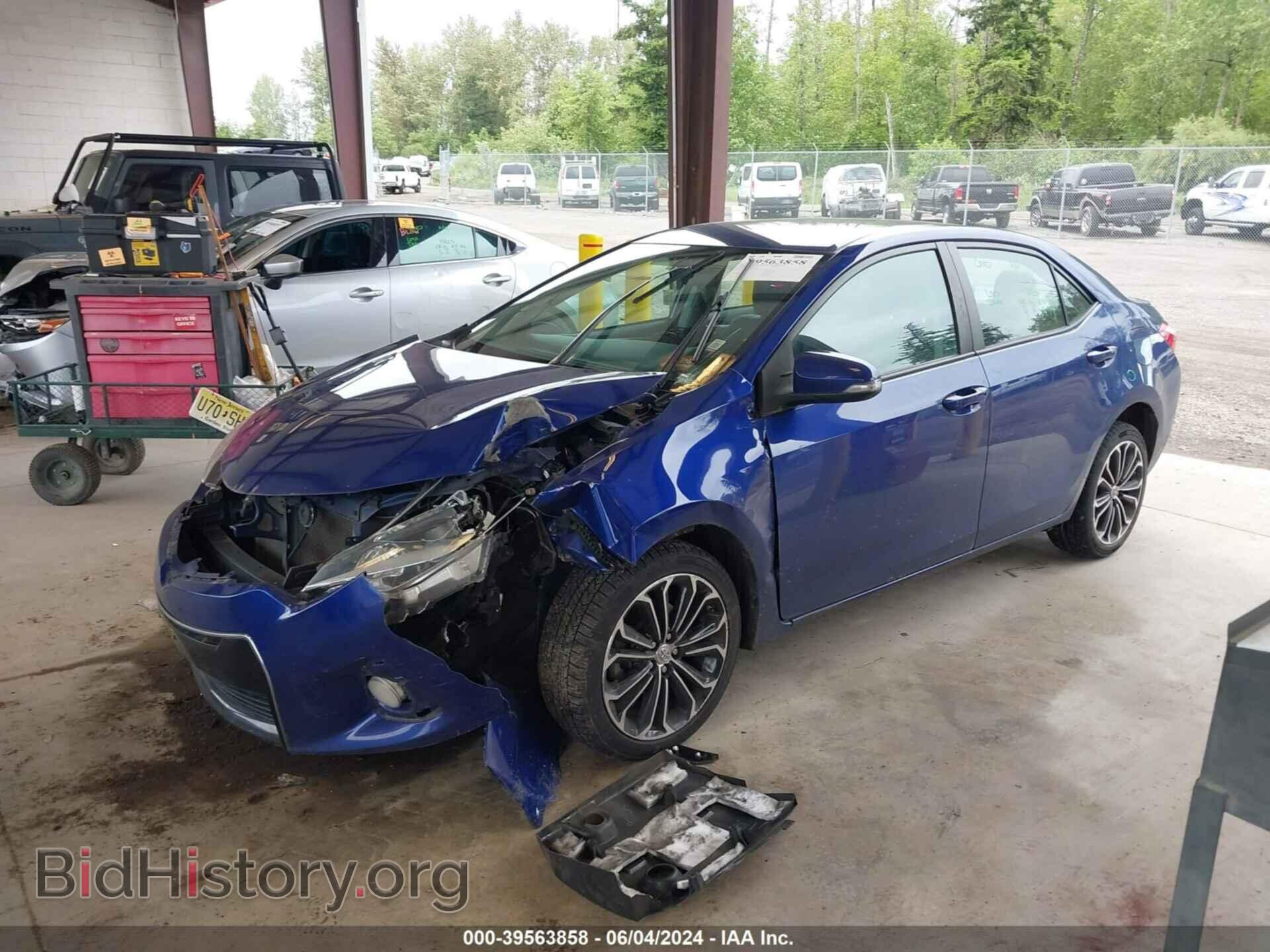 2014 TOYOTA COROLLA - VIN: 2T1BURHEXEC226058 - Фото 2