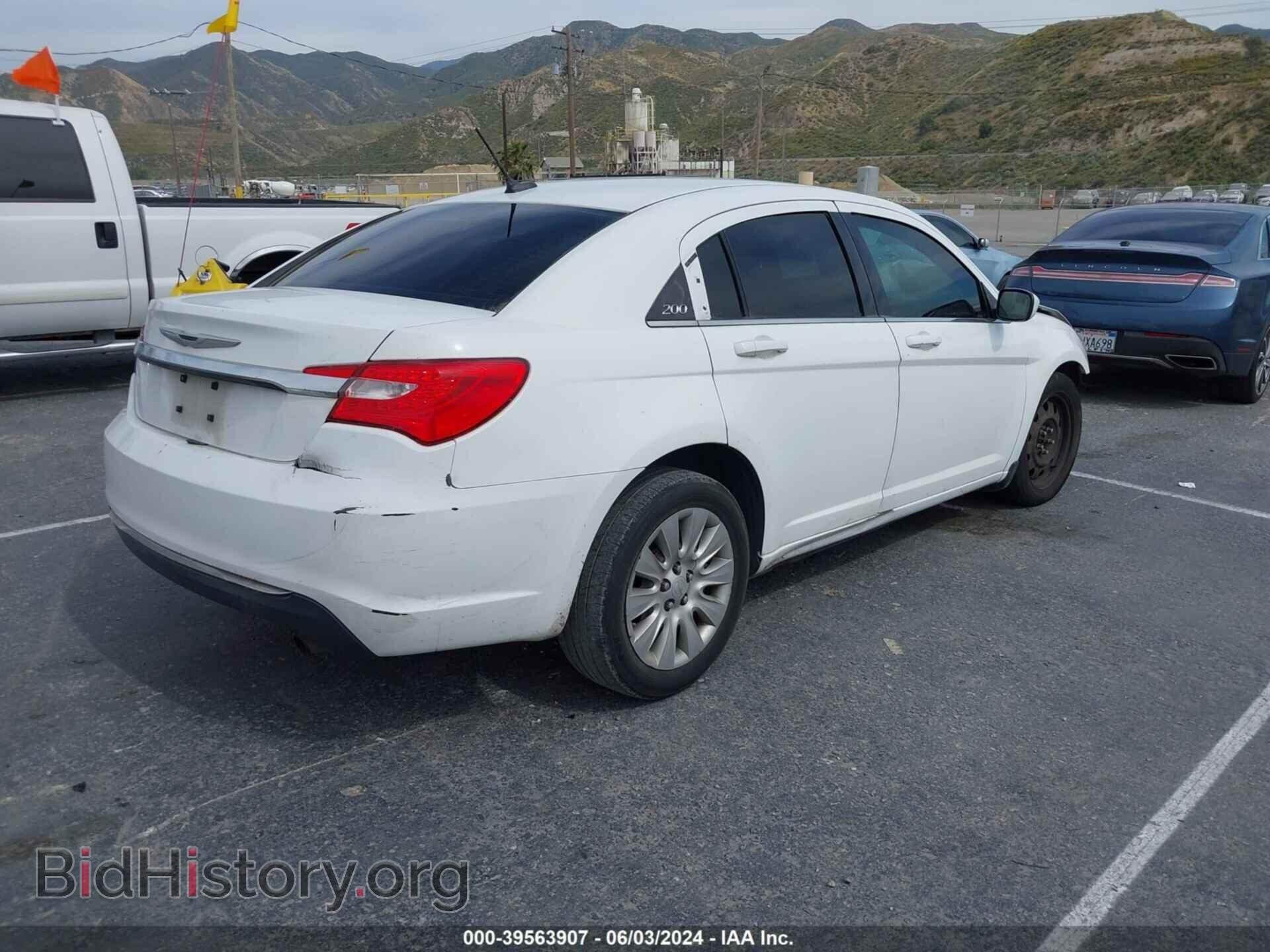2014 CHRYSLER 200 - VIN: 1C3CCBABXEN212113 - Фото 4