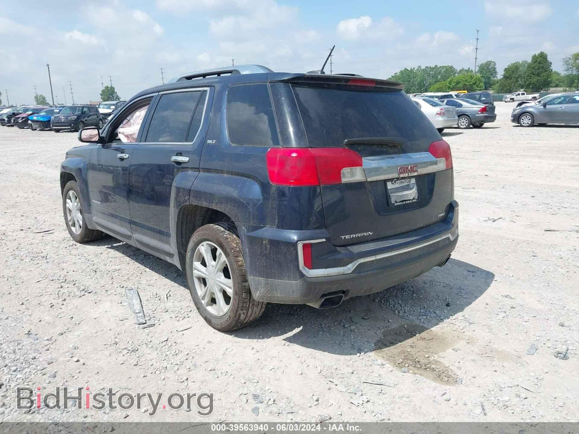 2016 GMC TERRAIN - VIN: 2GKFLUE31G6193129 - Фото 3