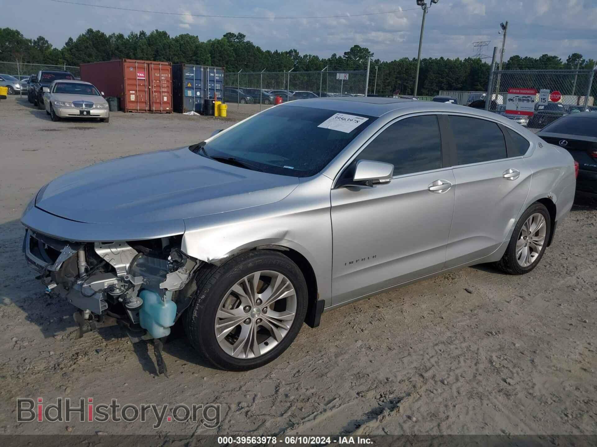 2014 CHEVROLET IMPALA - VIN: 2G1125S35E9204074 - Фото 2