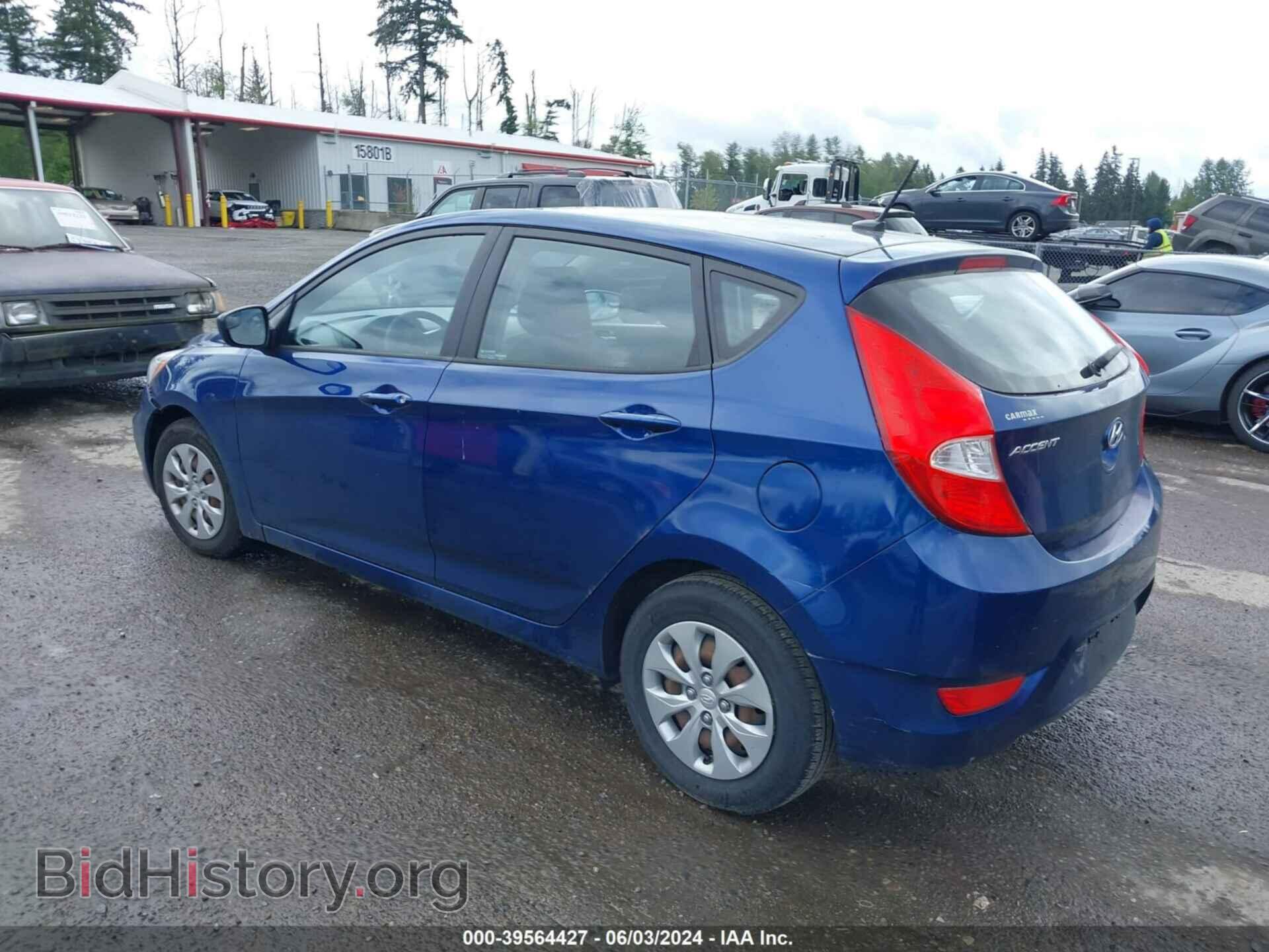 2016 HYUNDAI ACCENT - VIN: KMHCT5AE9GU237984 - Фото 3