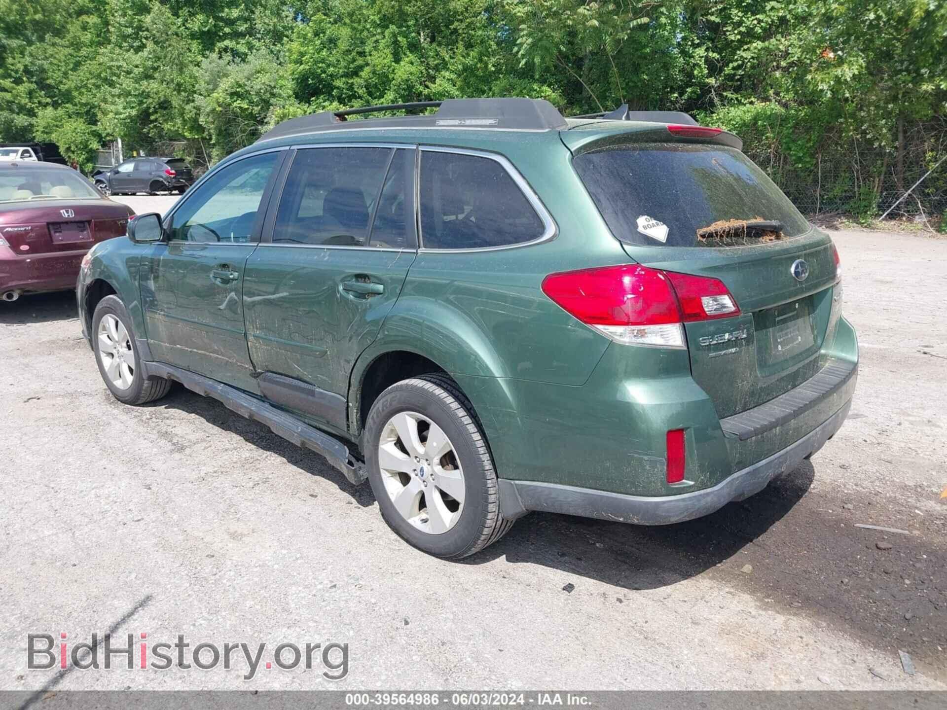 2012 SUBARU OUTBACK - VIN: 4S4BRBKC8C3236489 - Photo 3