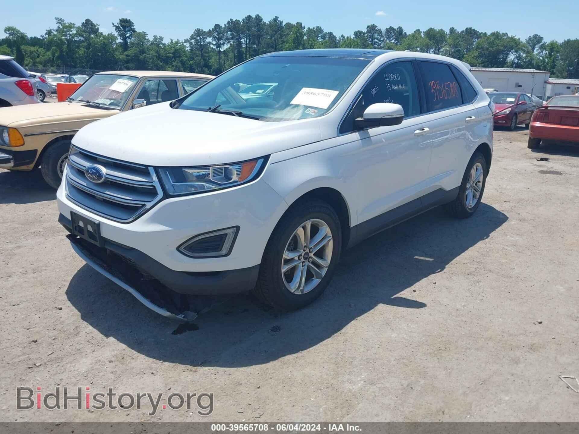 2015 FORD EDGE - VIN: 2FMTK3J90FBB03735 - Photo 2