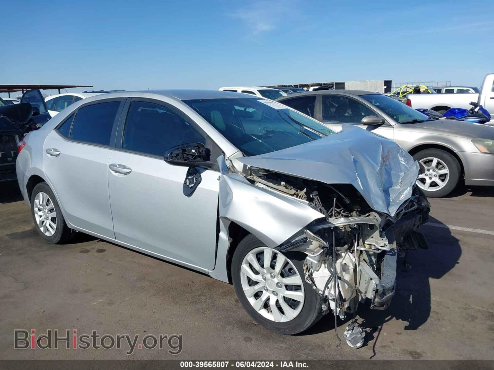 Фотография 5YFBURHE7FP267331 - TOYOTA COROLLA 2015