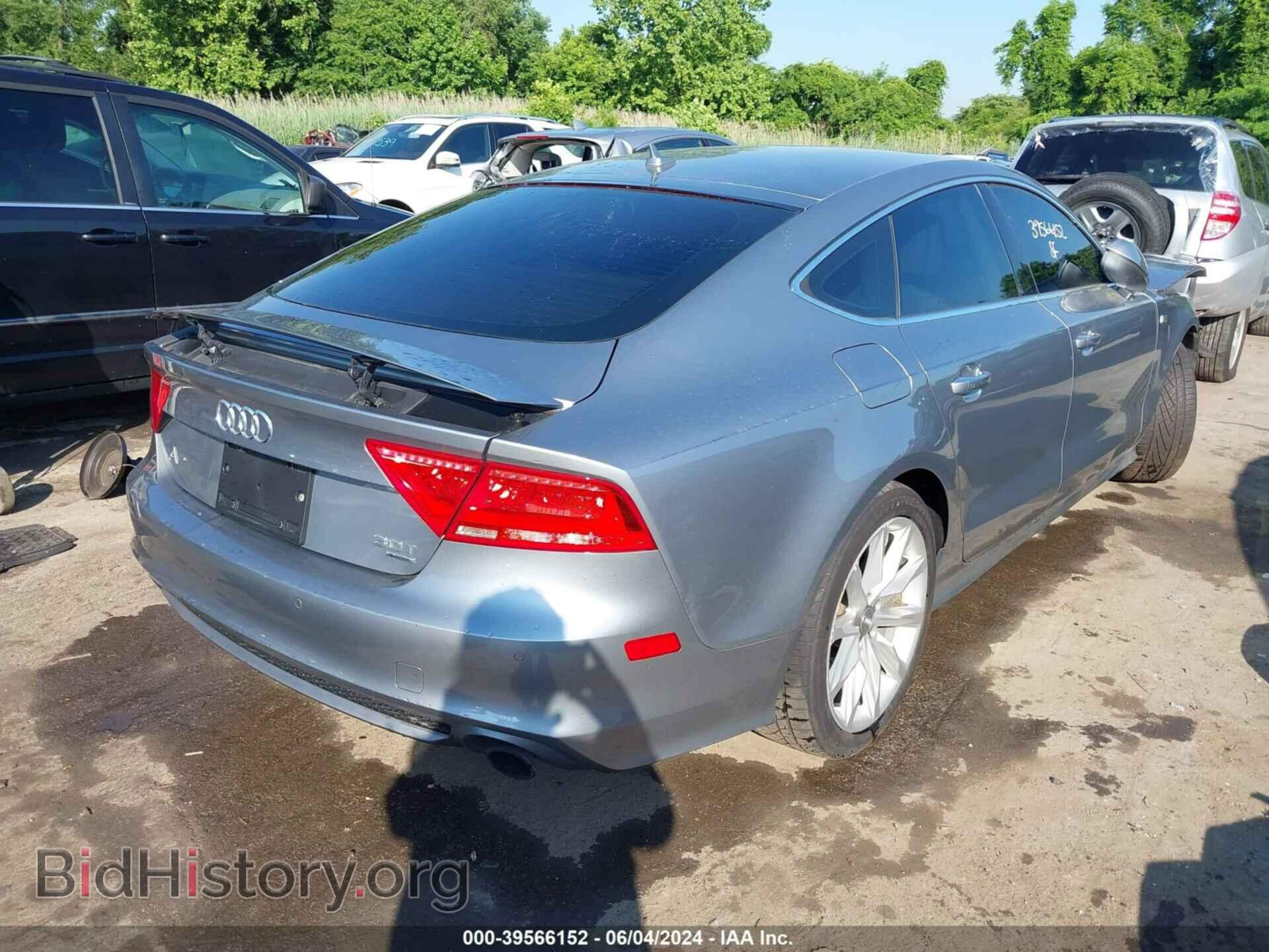 2012 AUDI A7 - VIN: WAU3GAFC6CN052897 - Фото 4
