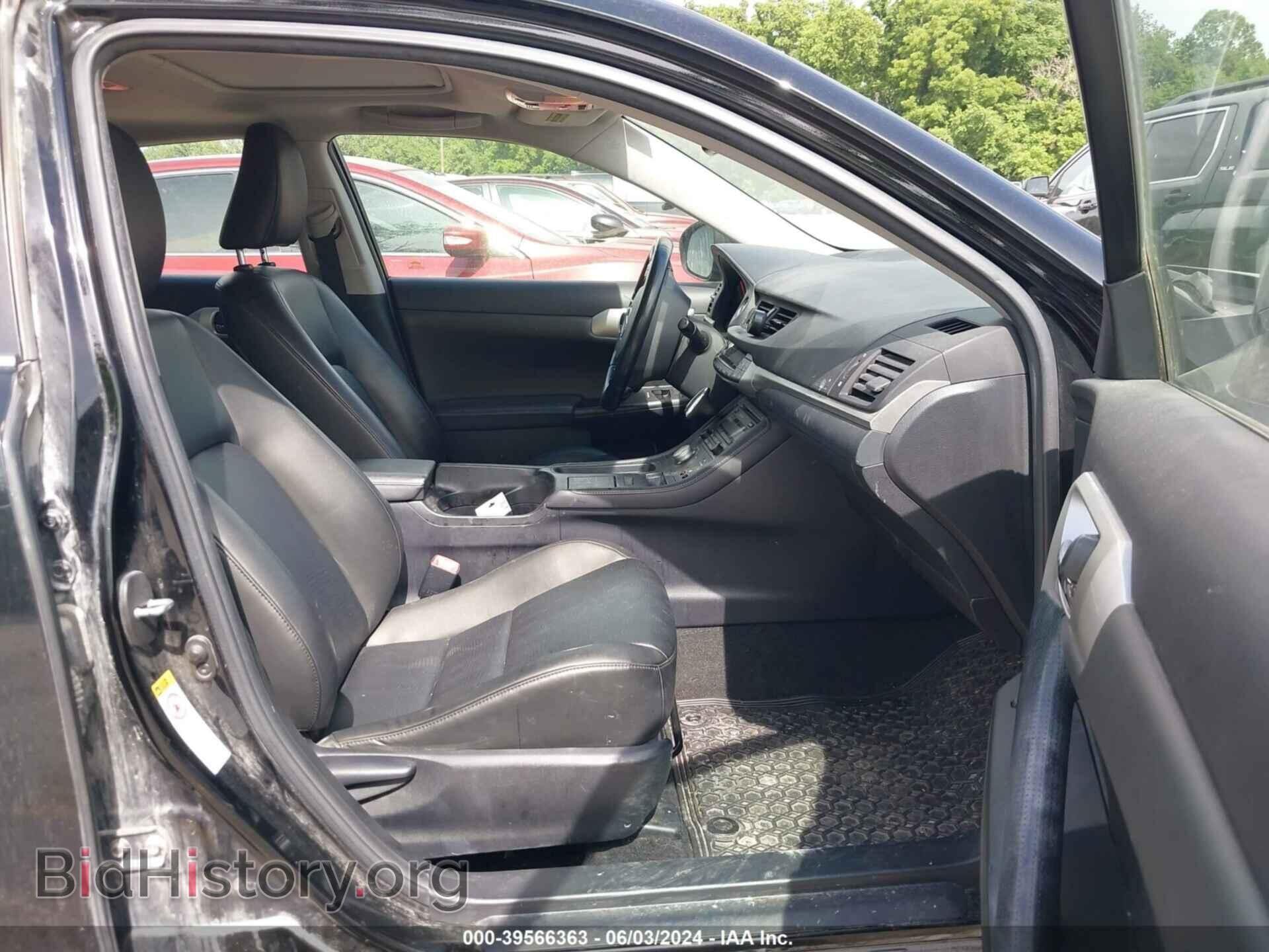 2011 LEXUS CT 200H - VIN: JTHKD5BH8B2025991 - Фото 5