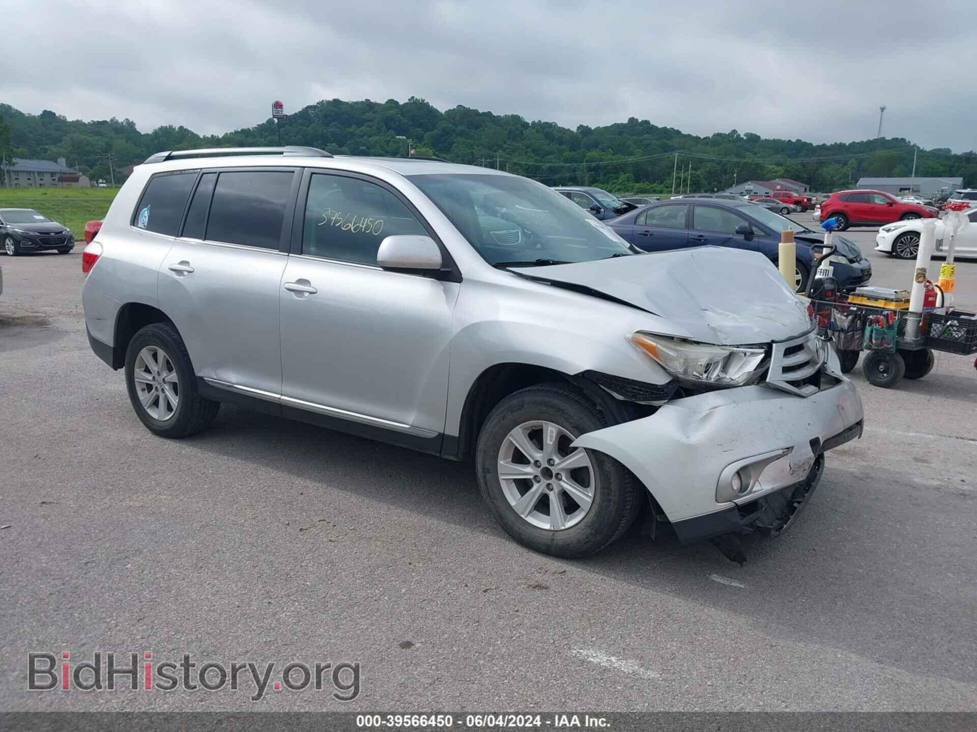 Photo 5TDBK3EH6CS113391 - TOYOTA HIGHLANDER 2012