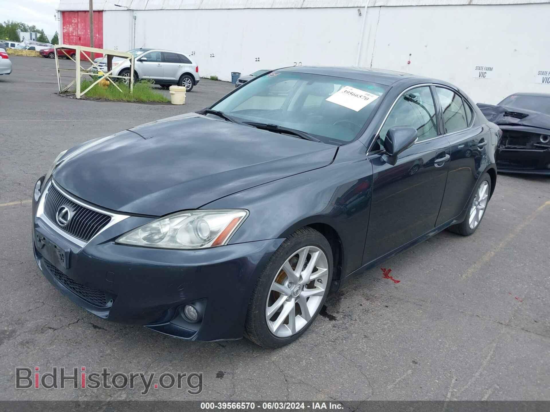 2011 LEXUS IS 250 - VIN: JTHBF5C23B2100455 - Фото 2