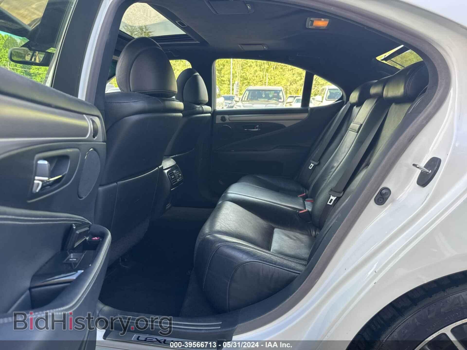 2013 LEXUS LS - VIN: JTHCL5EF5D5016880 - Фото 8