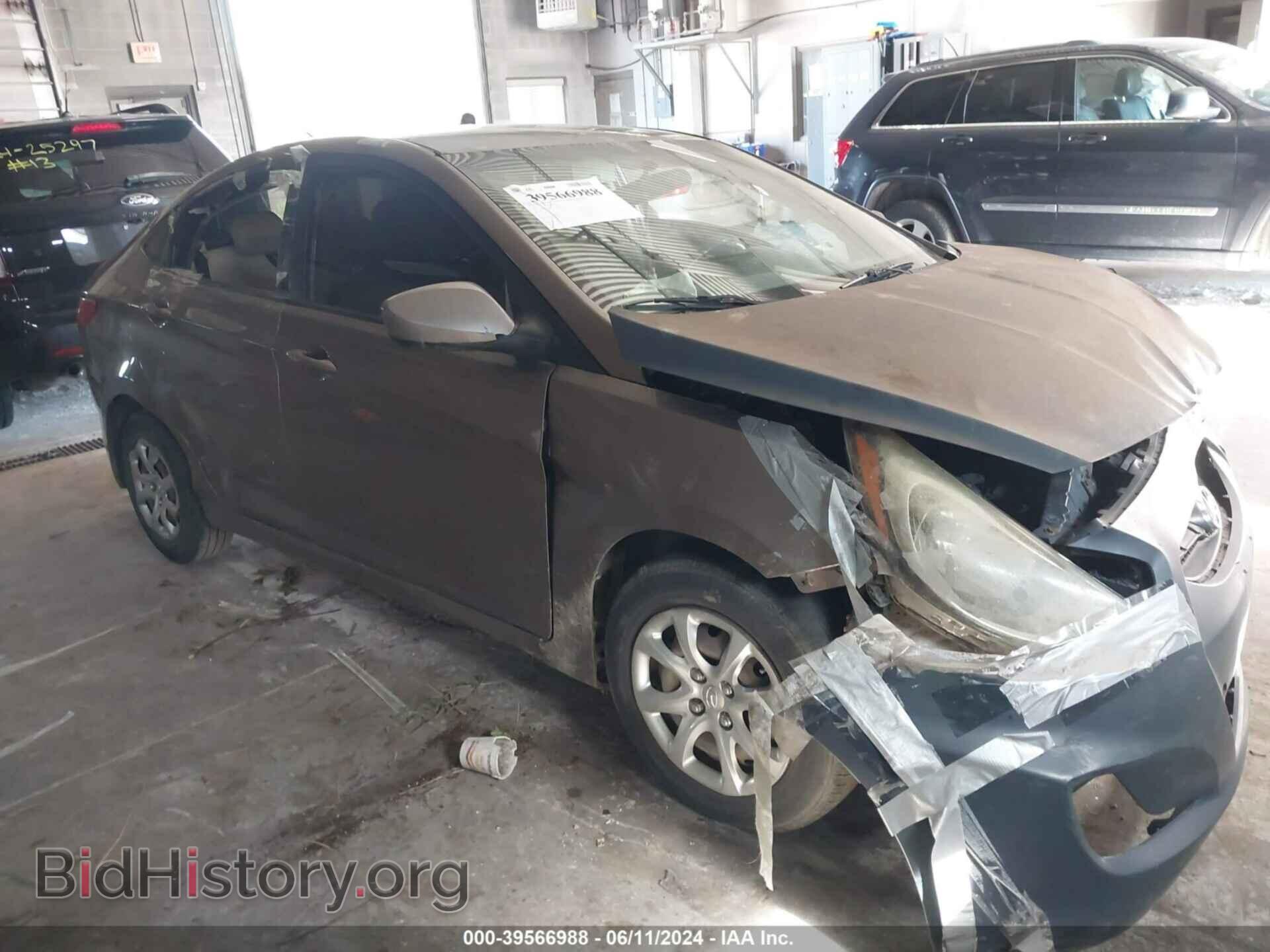Фотография KMHCT4AE0DU497650 - HYUNDAI ACCENT 2013
