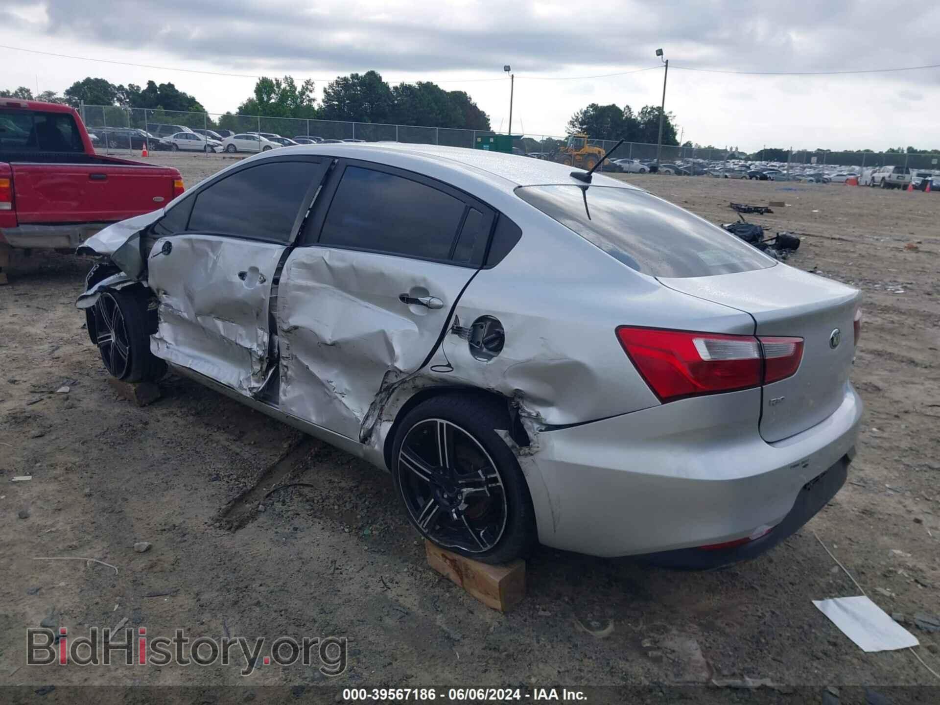 2017 KIA RIO - VIN: KNADM4A38H6028074 - Фото 3